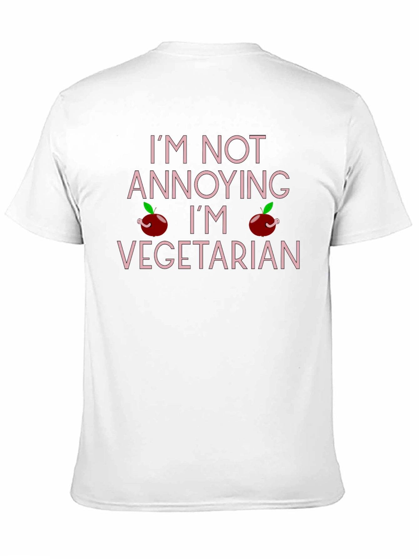 Im Not Annoying Im Vegetarian Graphic T-Shirt