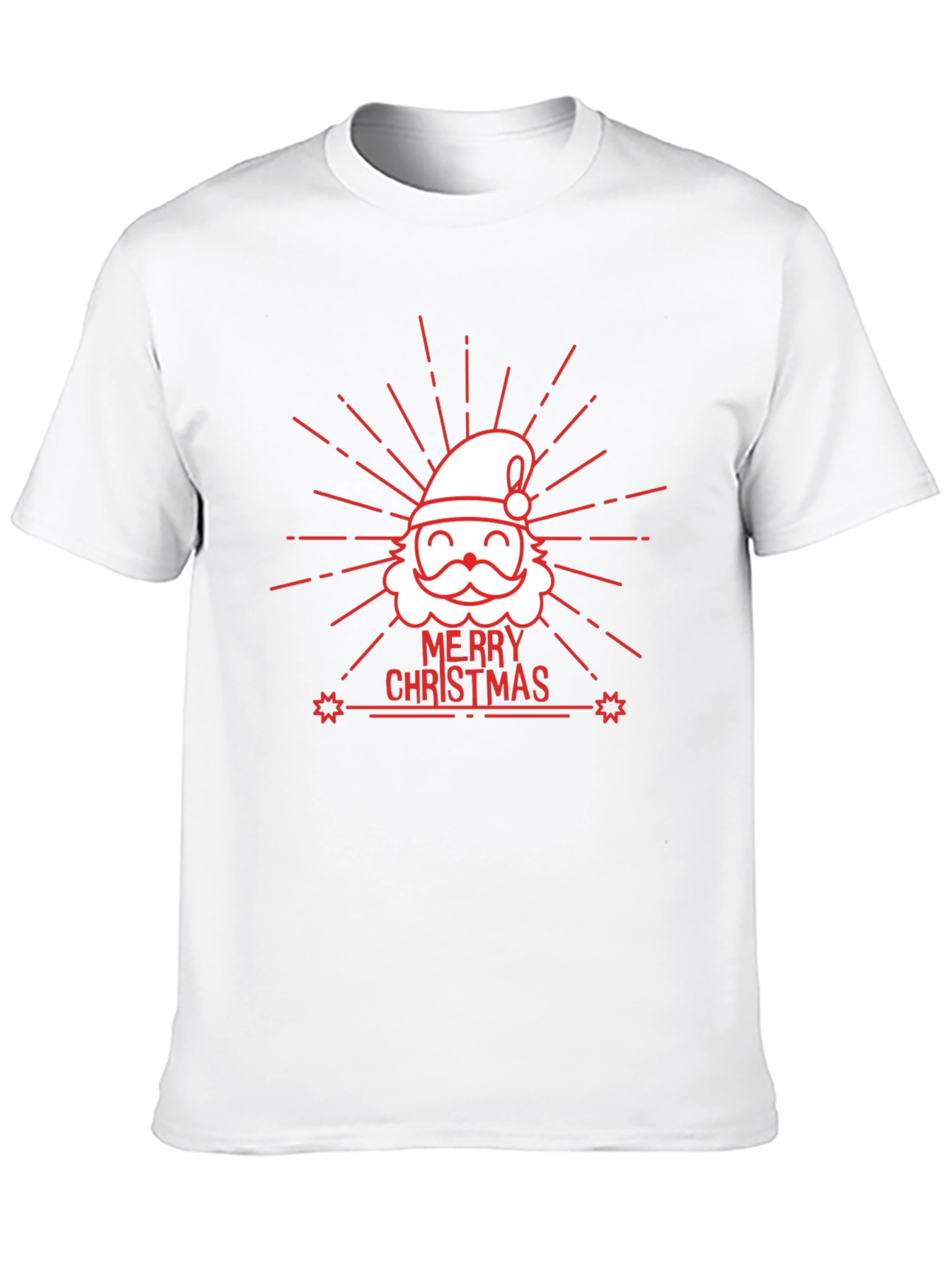 Merry Christmas Santa Graphic T-Shirt
