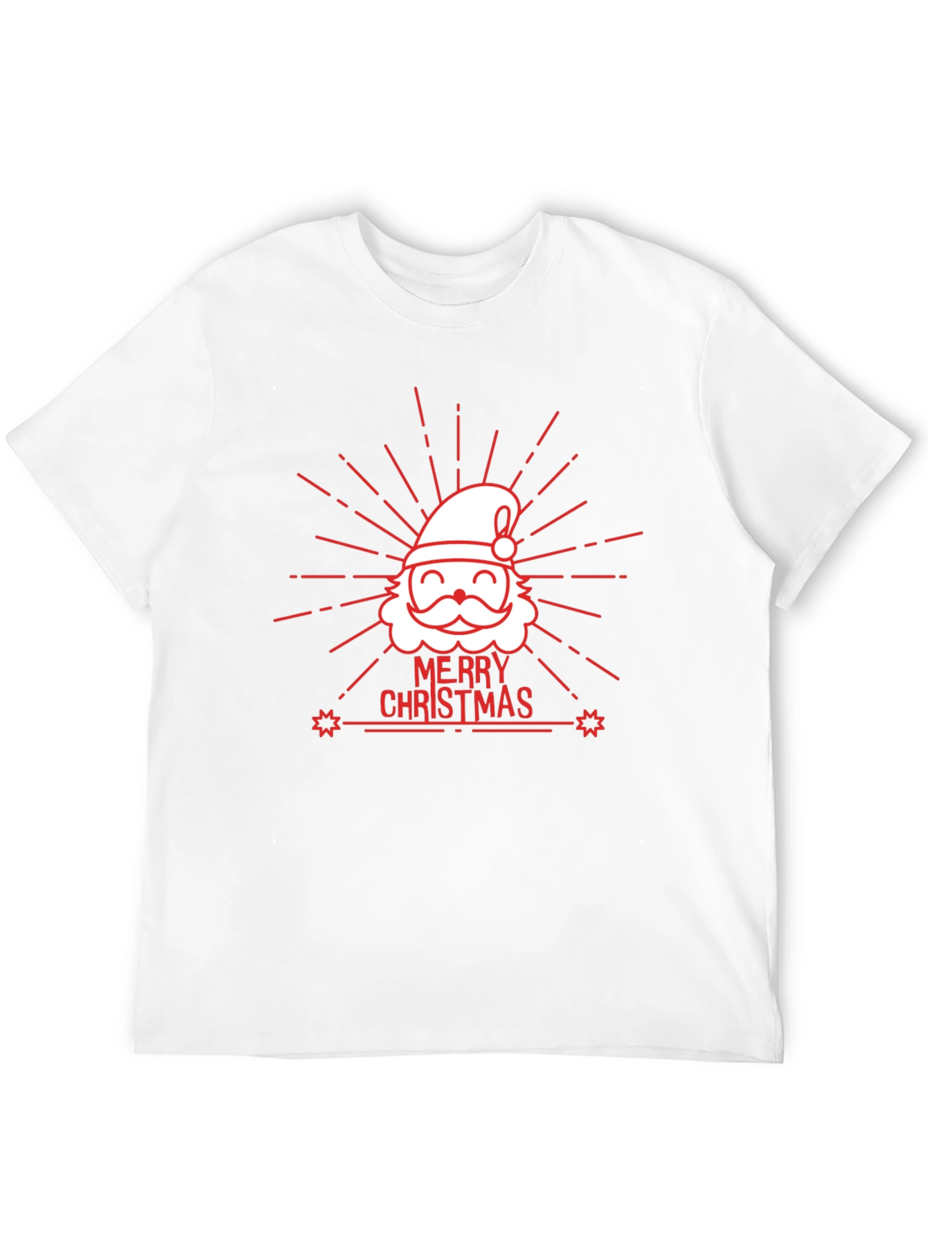 Merry Christmas Santa Graphic T-Shirt