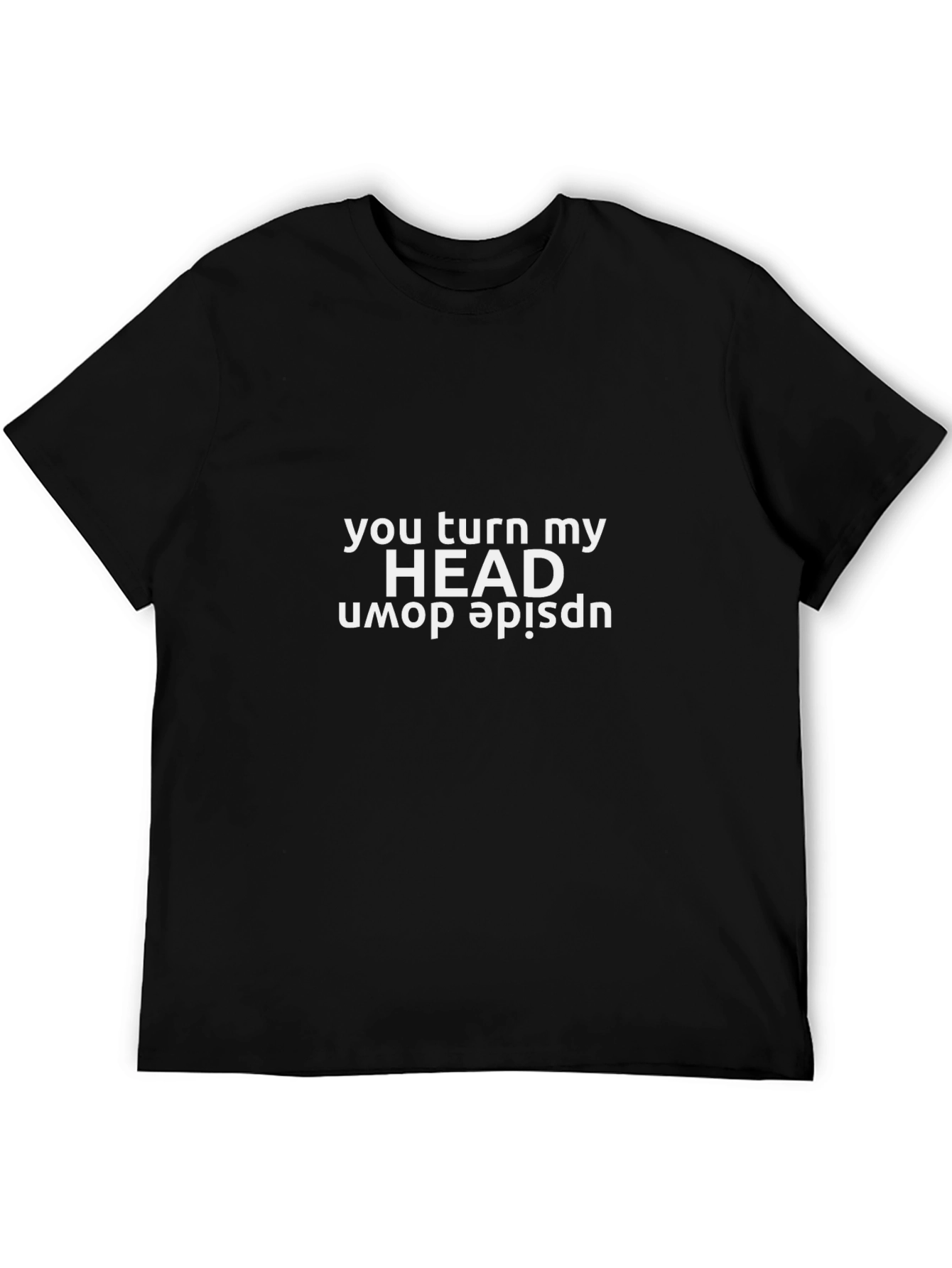 Upside Down Head Graphic T-Shirt