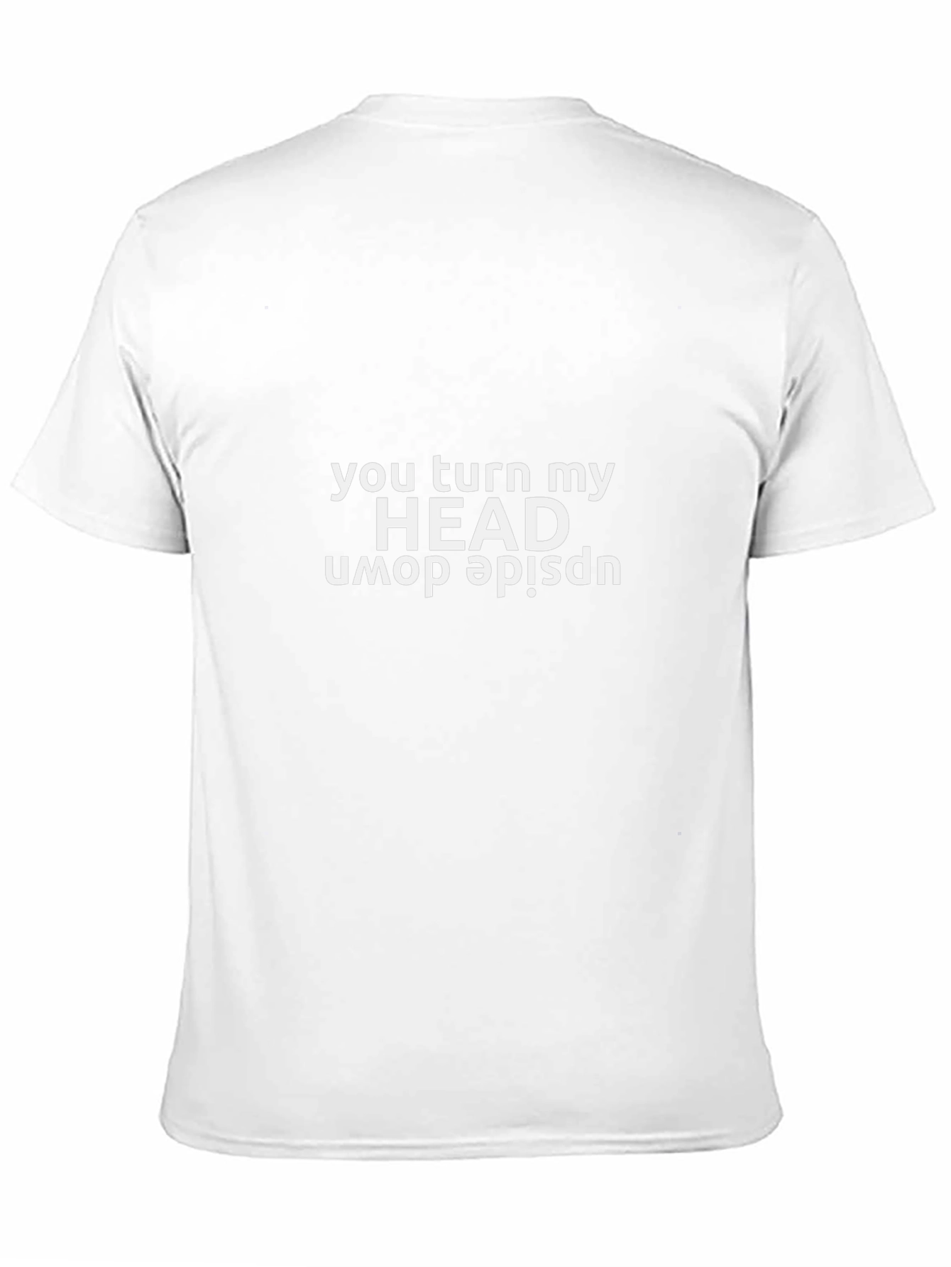 Upside Down Head Graphic T-Shirt