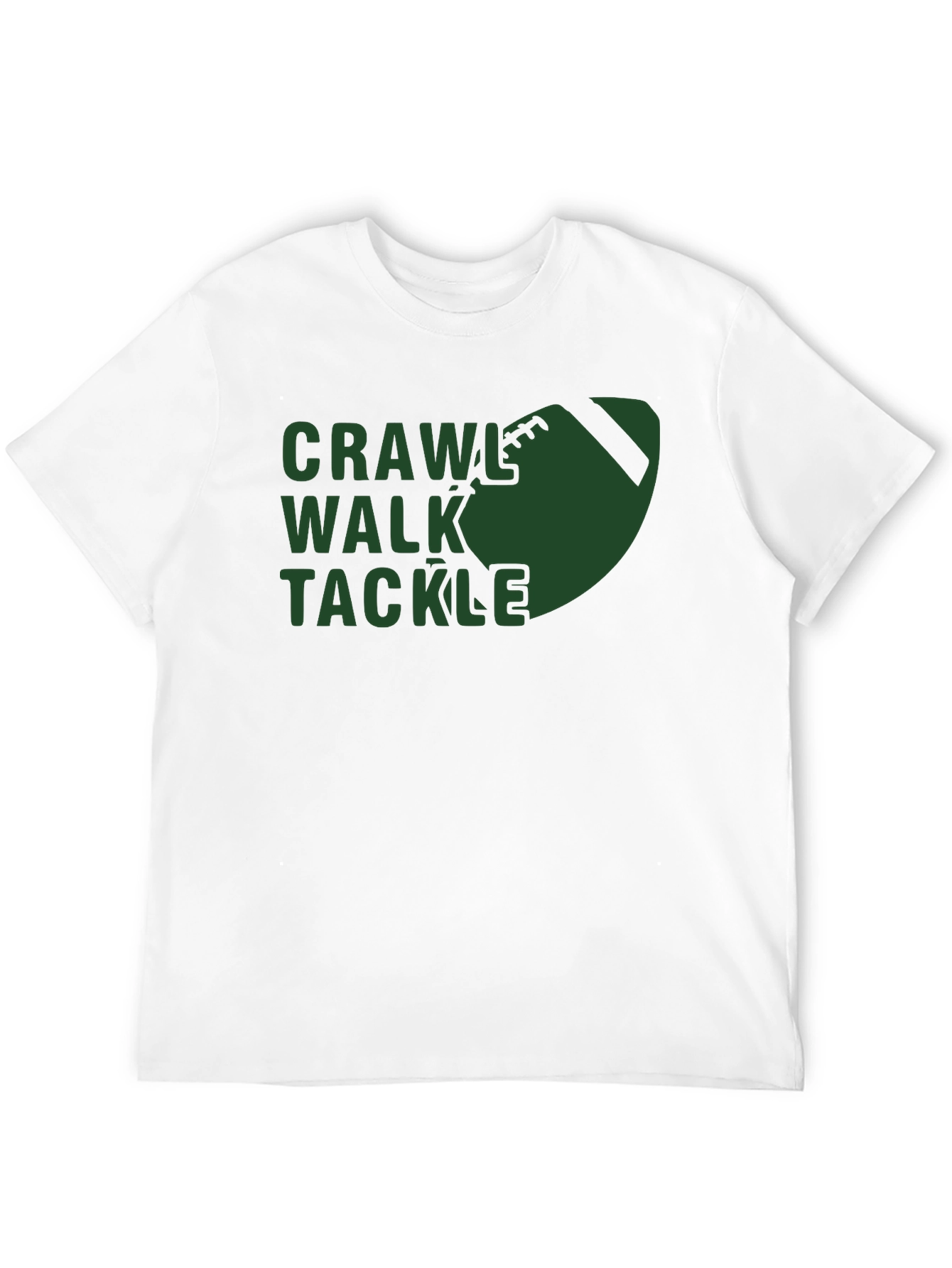 Crawl Walk Tackle Football T-Shirt