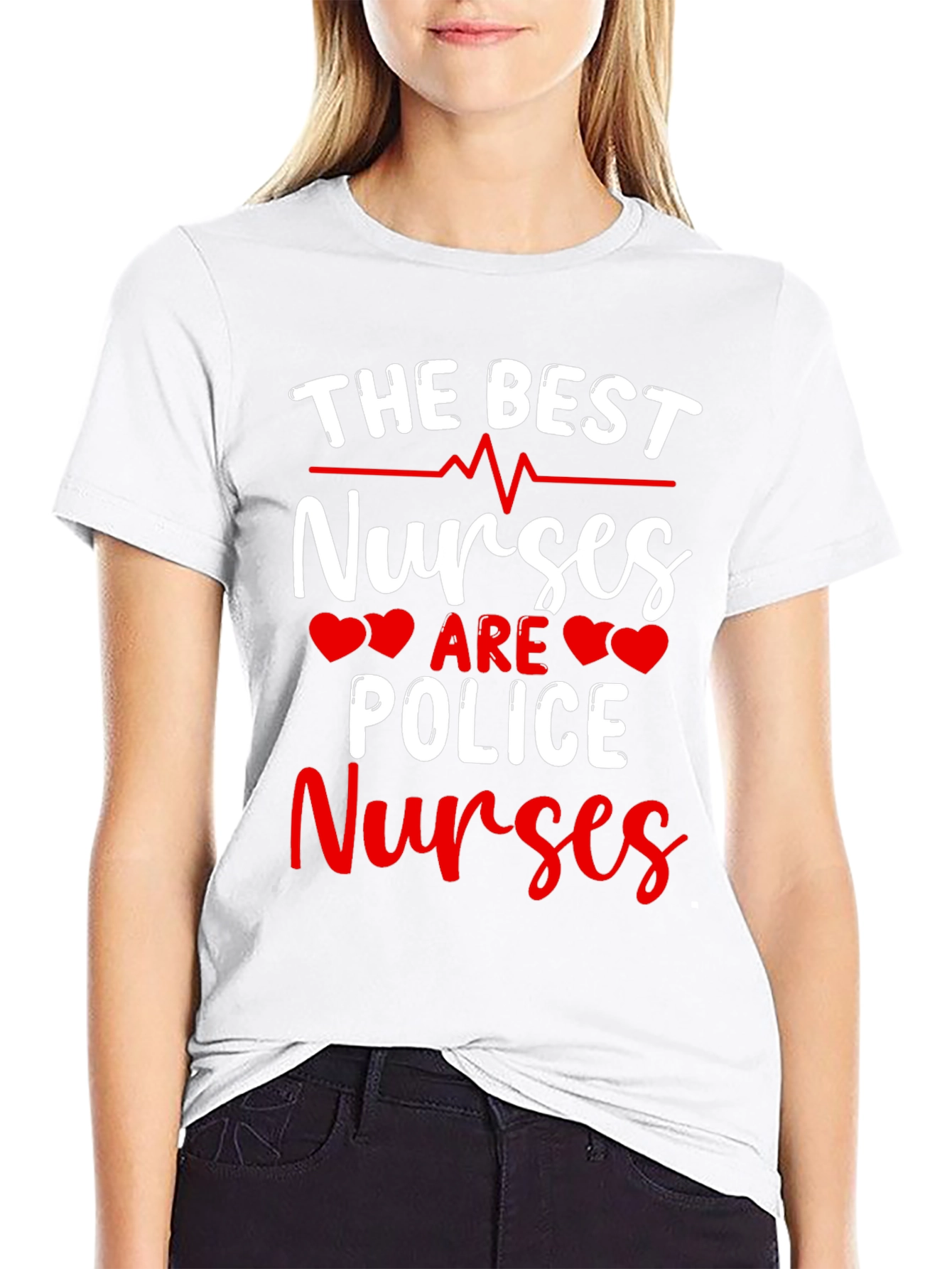 Police Nurses T-Shirt - The Best Nurses