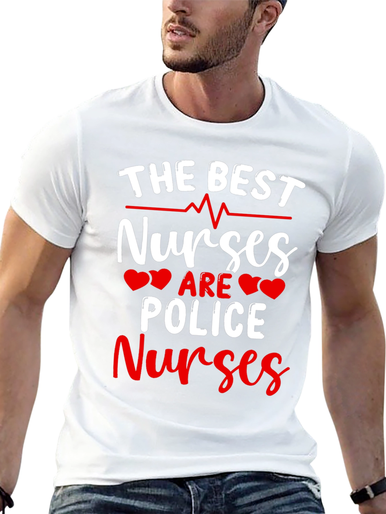 Police Nurses T-Shirt - The Best Nurses