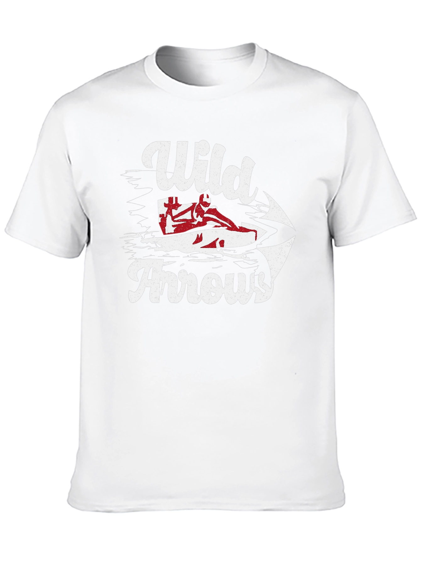 Wild Arrows Graphic Tee - Black Casual T-Shirt