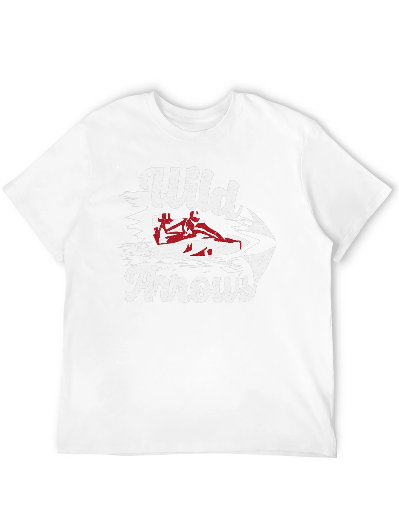 Wild Arrows Graphic Tee - Black Casual T-Shirt