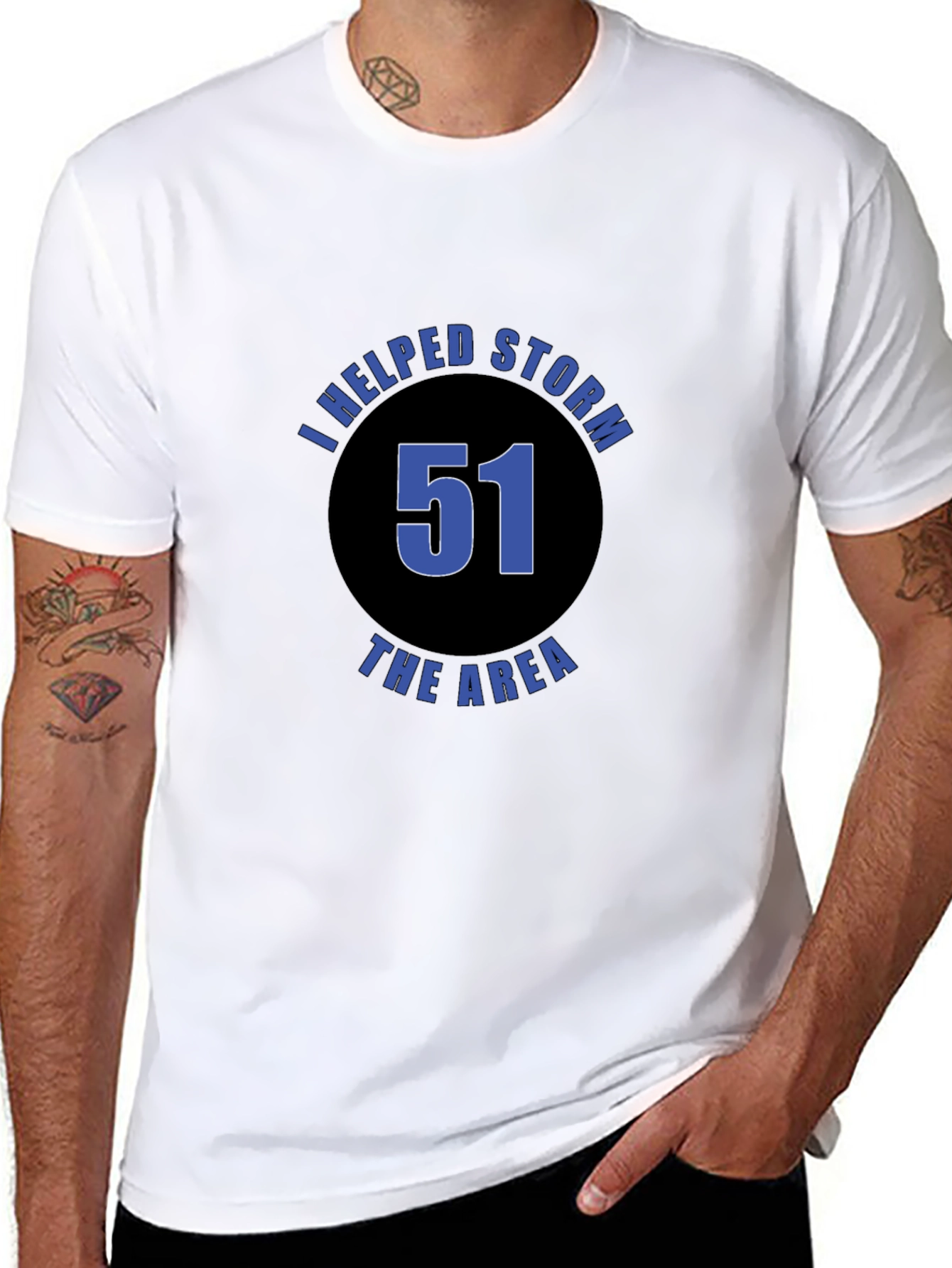 I Helped Storm Area 51 T-Shirt