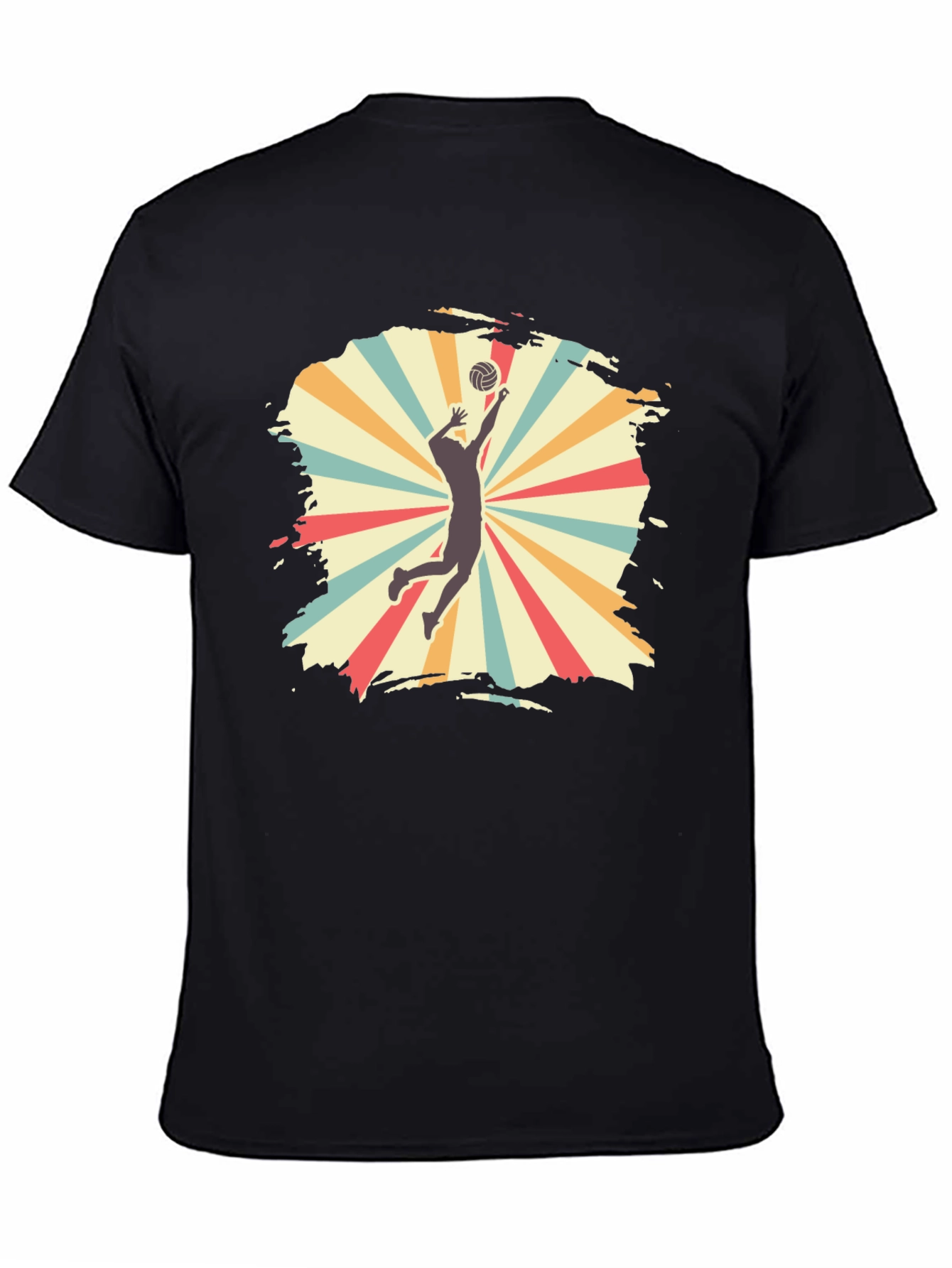 Volleyball Retro Graphic T-Shirt