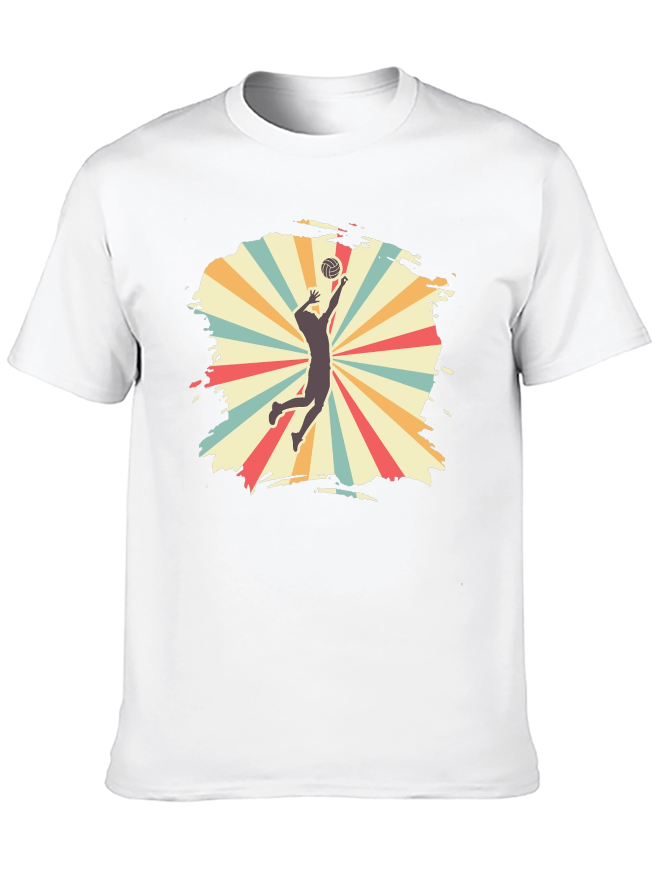 Volleyball Retro Graphic T-Shirt