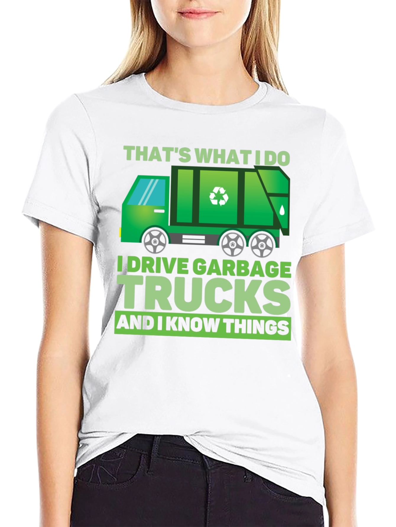 Garbage Truck Driver T-Shirt - I Drive Garbage Trucks