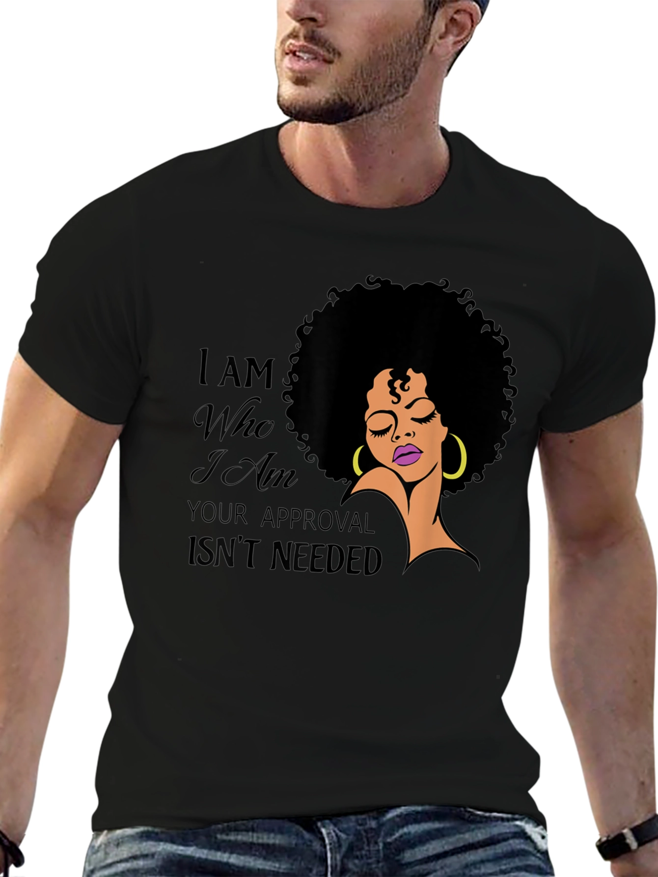 Empowered Afro Woman T-Shirt