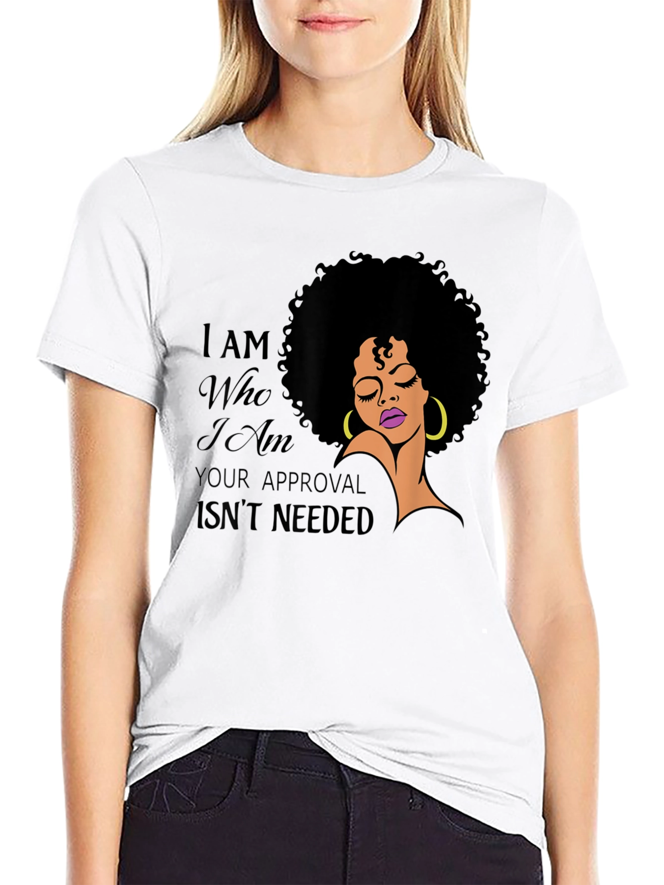 Empowered Afro Woman T-Shirt