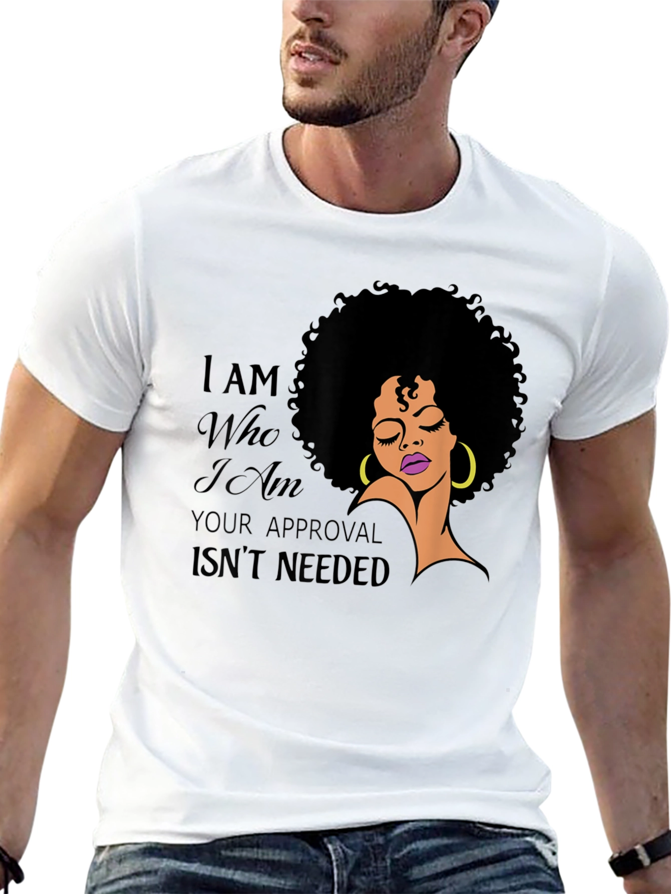 Empowered Afro Woman T-Shirt
