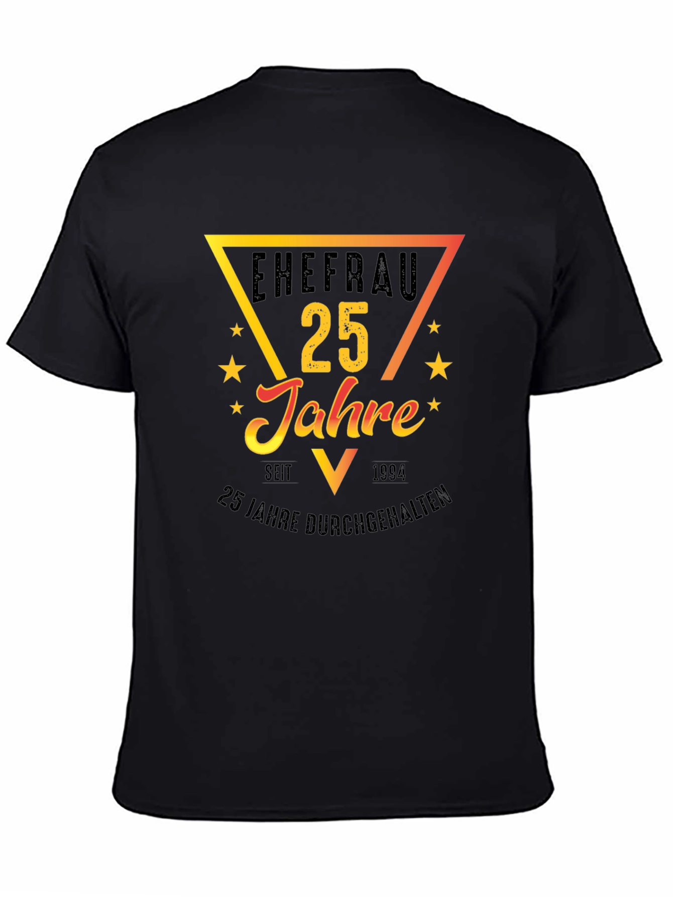 Ehefrau 25 Jahre T-Shirt - Anniversary Gift