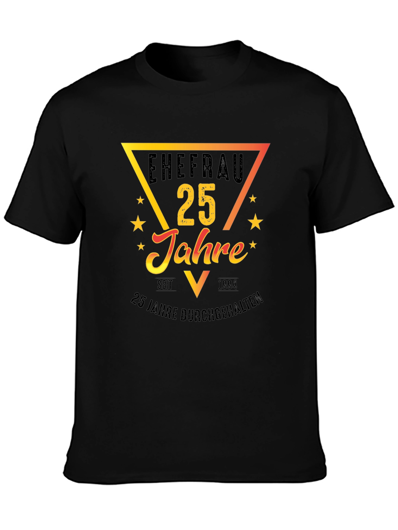 Ehefrau 25 Jahre T-Shirt - Anniversary Gift
