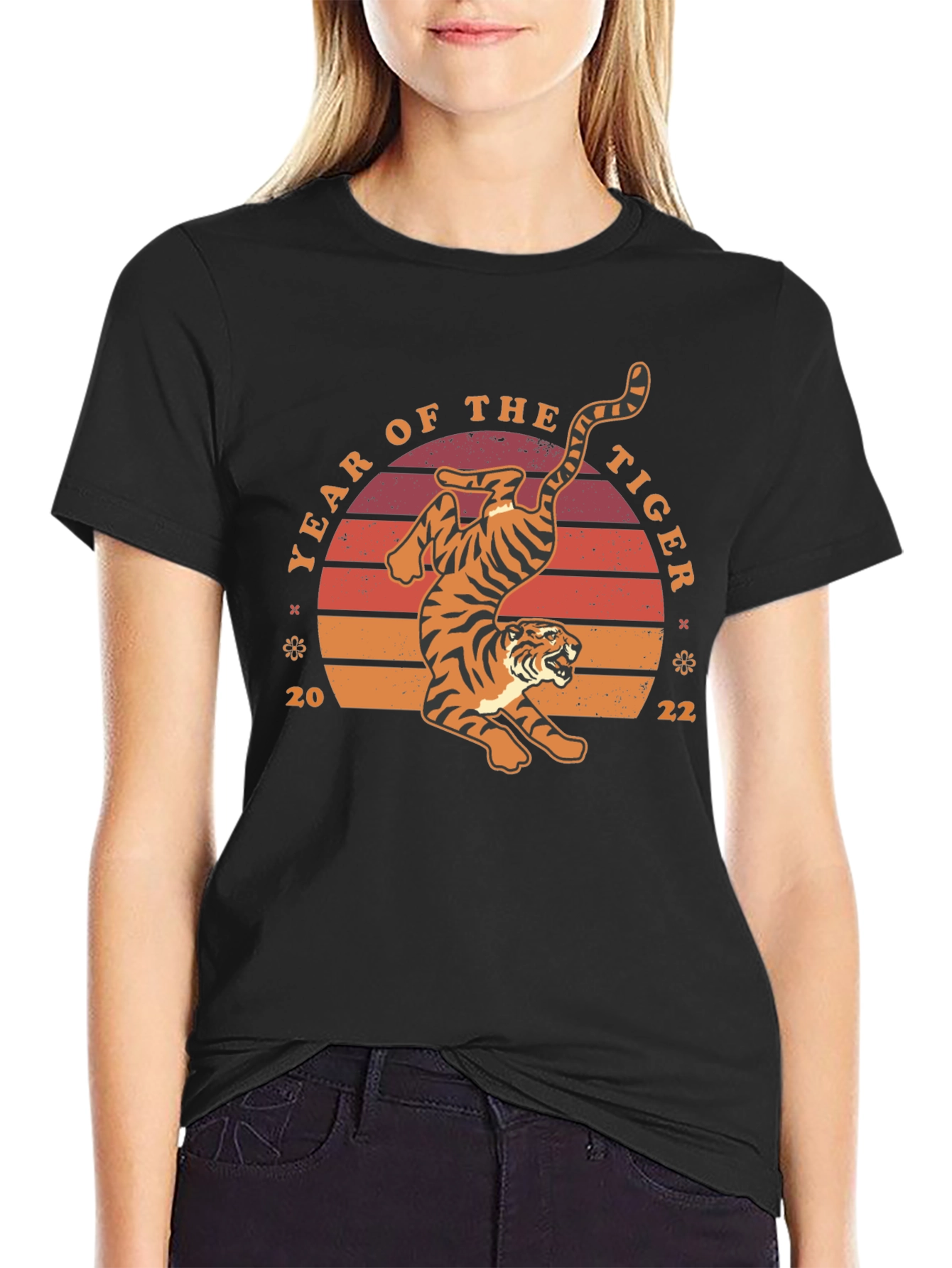 Year of the Tiger Graphic Tee - Black