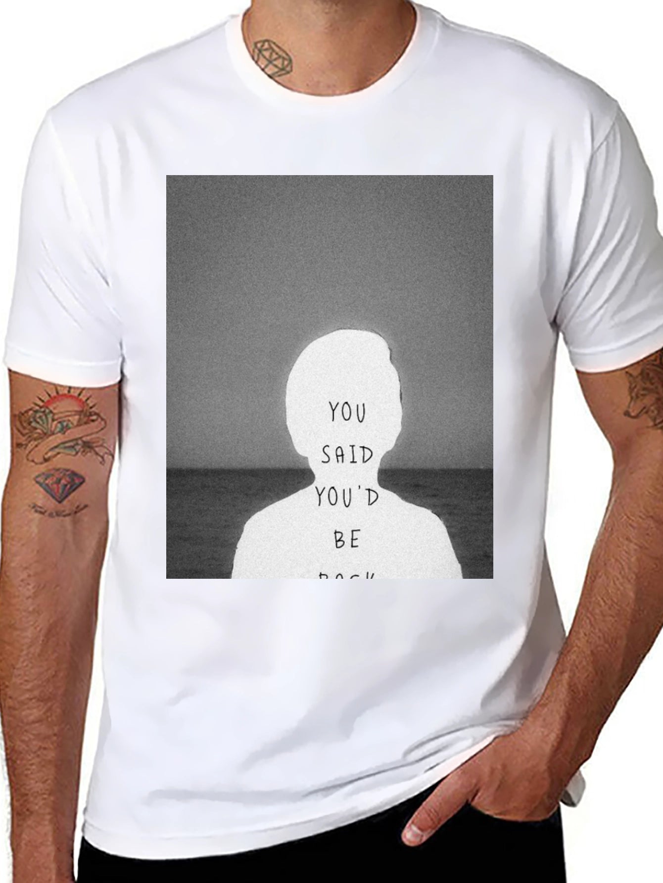You Said Youd Be Back Graphic Tee
