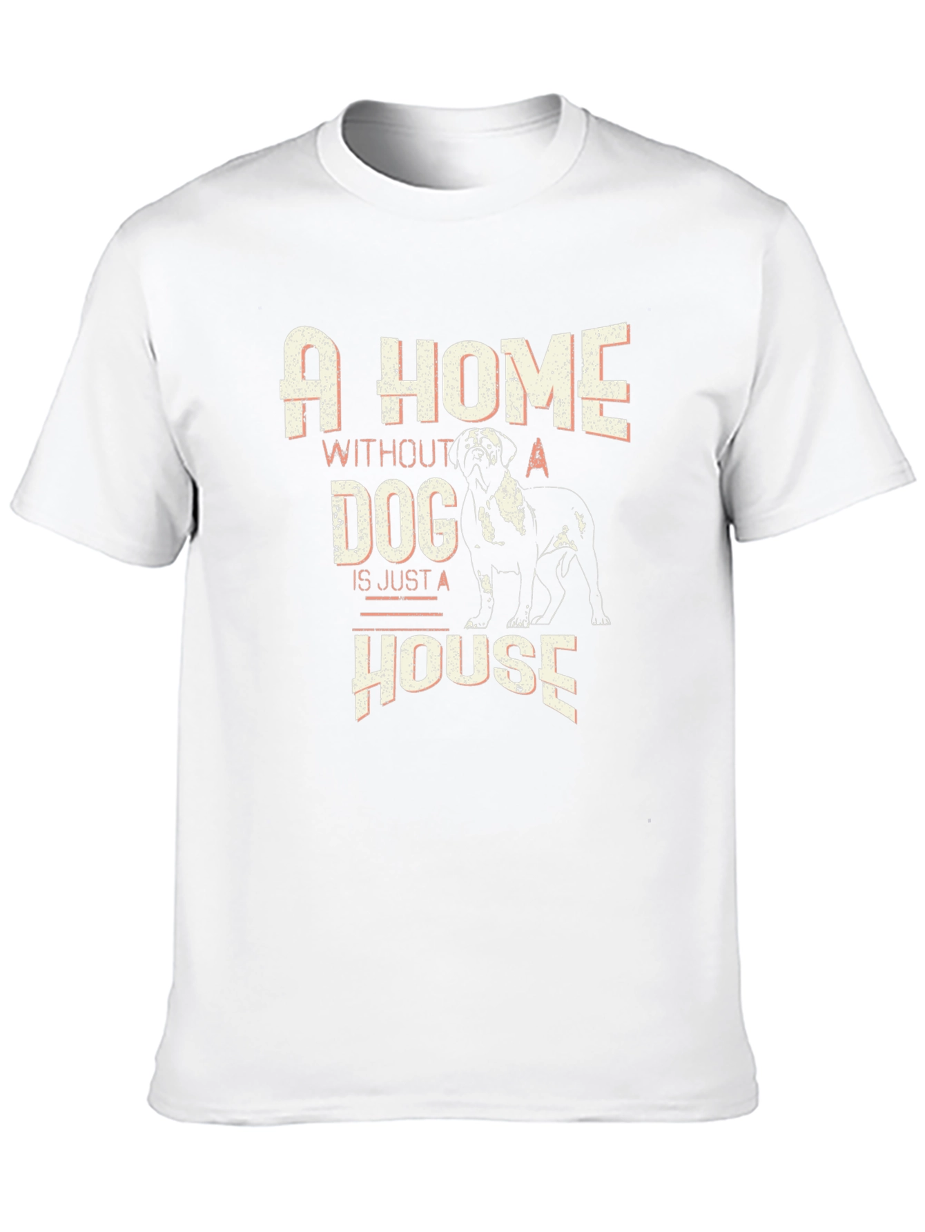 Dog Lover T-Shirt: A Home Without a Dog