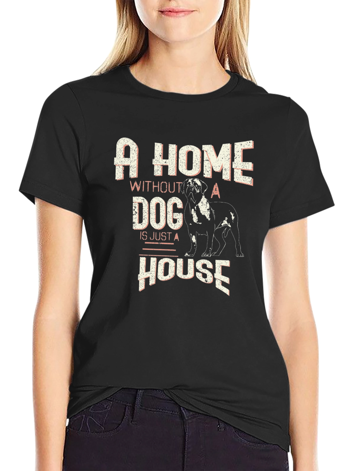 Dog Lover T-Shirt: A Home Without a Dog