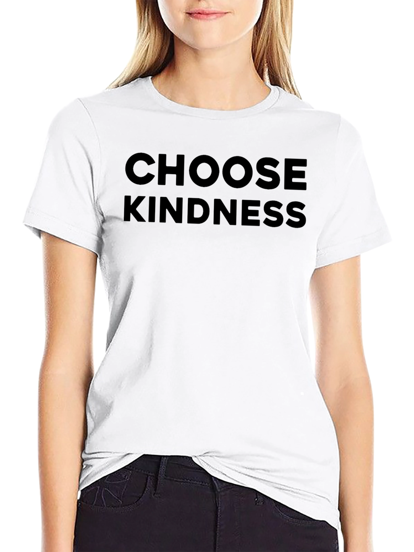 Choose Kindness Graphic Tee - Soft Cotton Blend