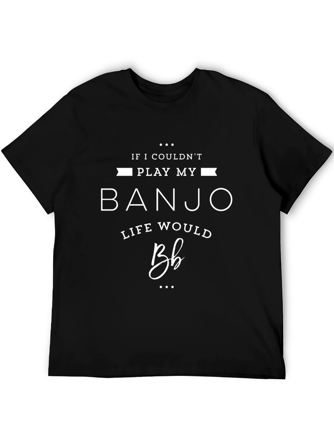 Banjo Lover T-Shirt: If I Couldnt Play My Banjo...