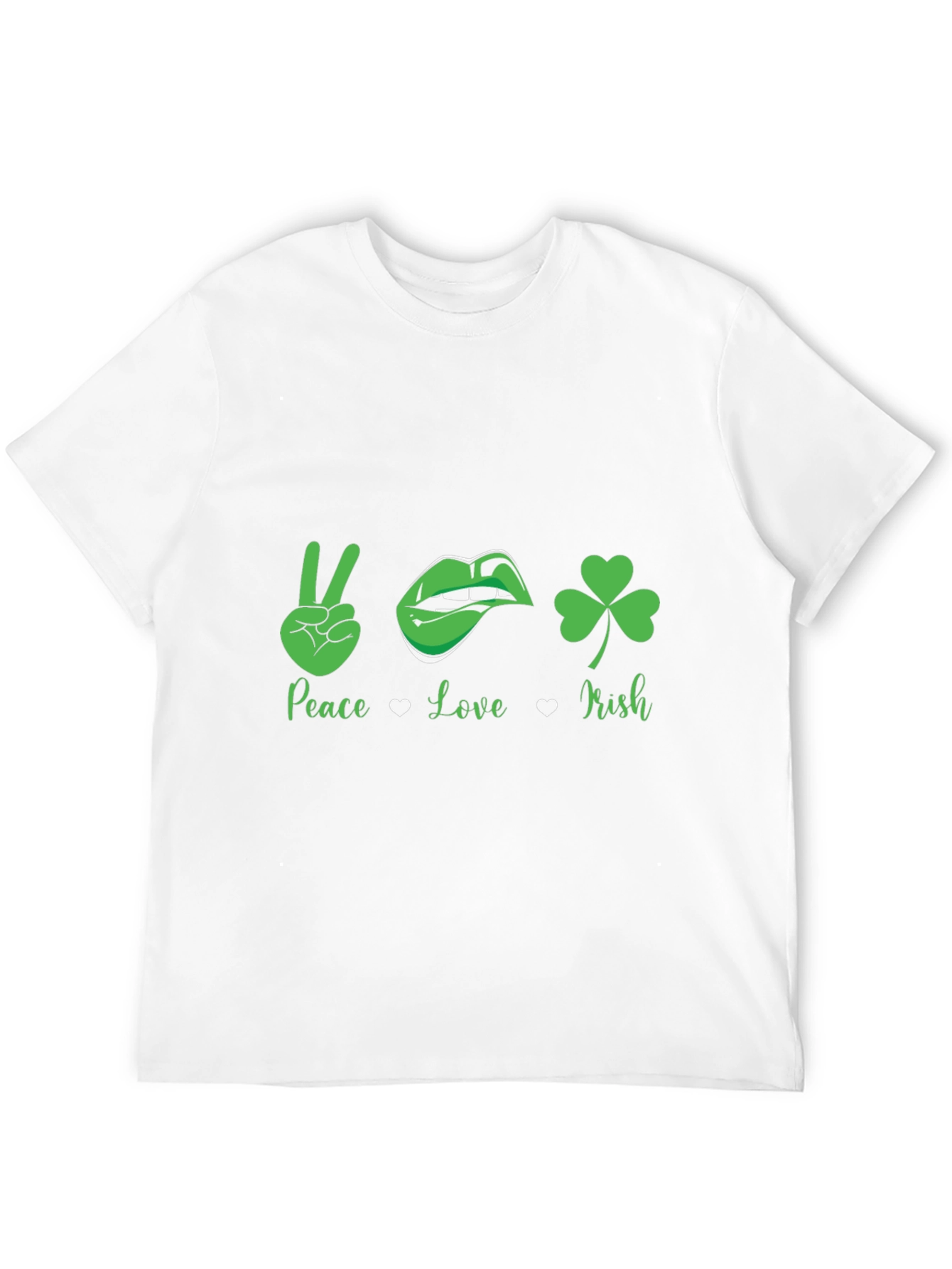 Peace Love Irish St. Patricks Day T-Shirt