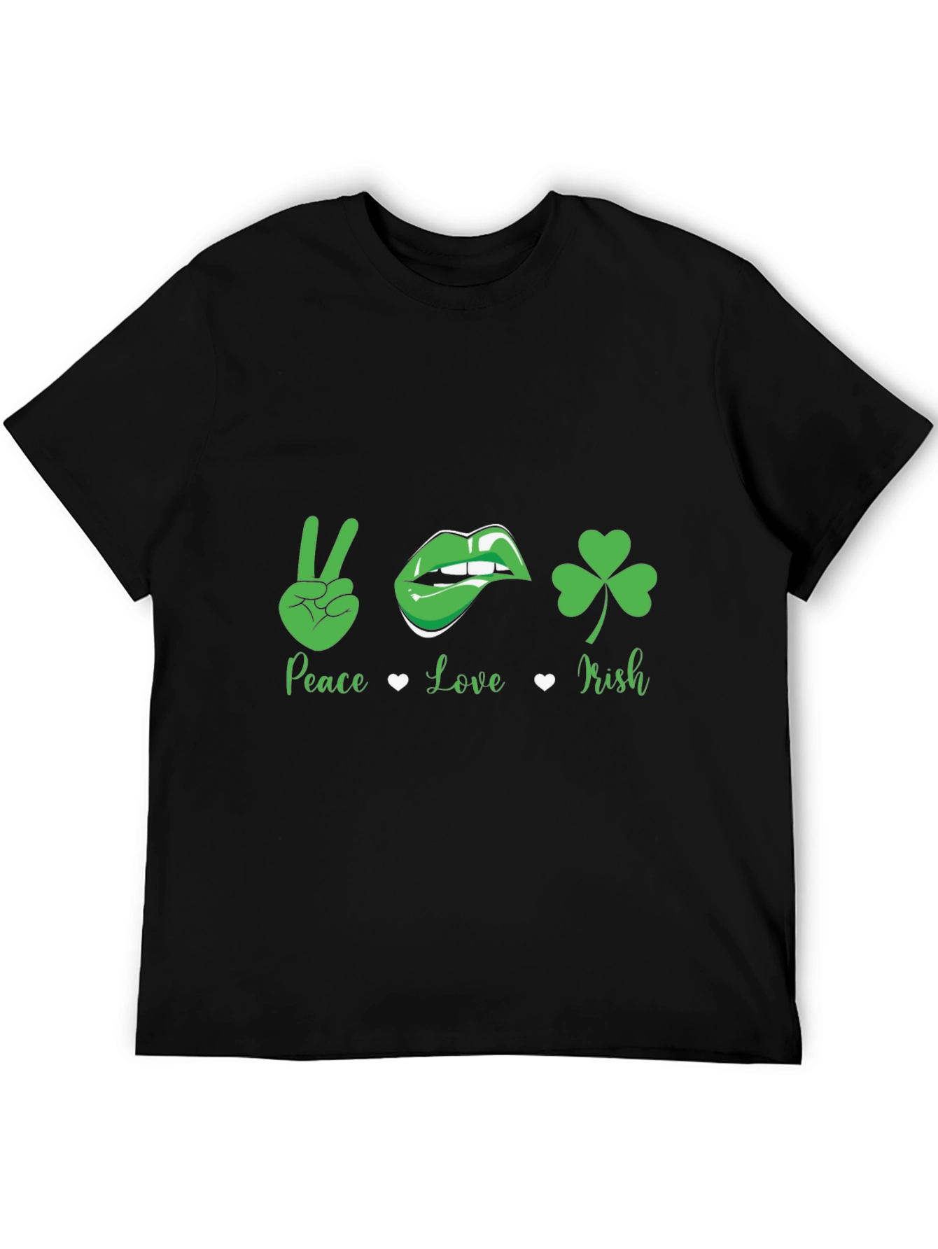 Peace Love Irish St. Patricks Day T-Shirt