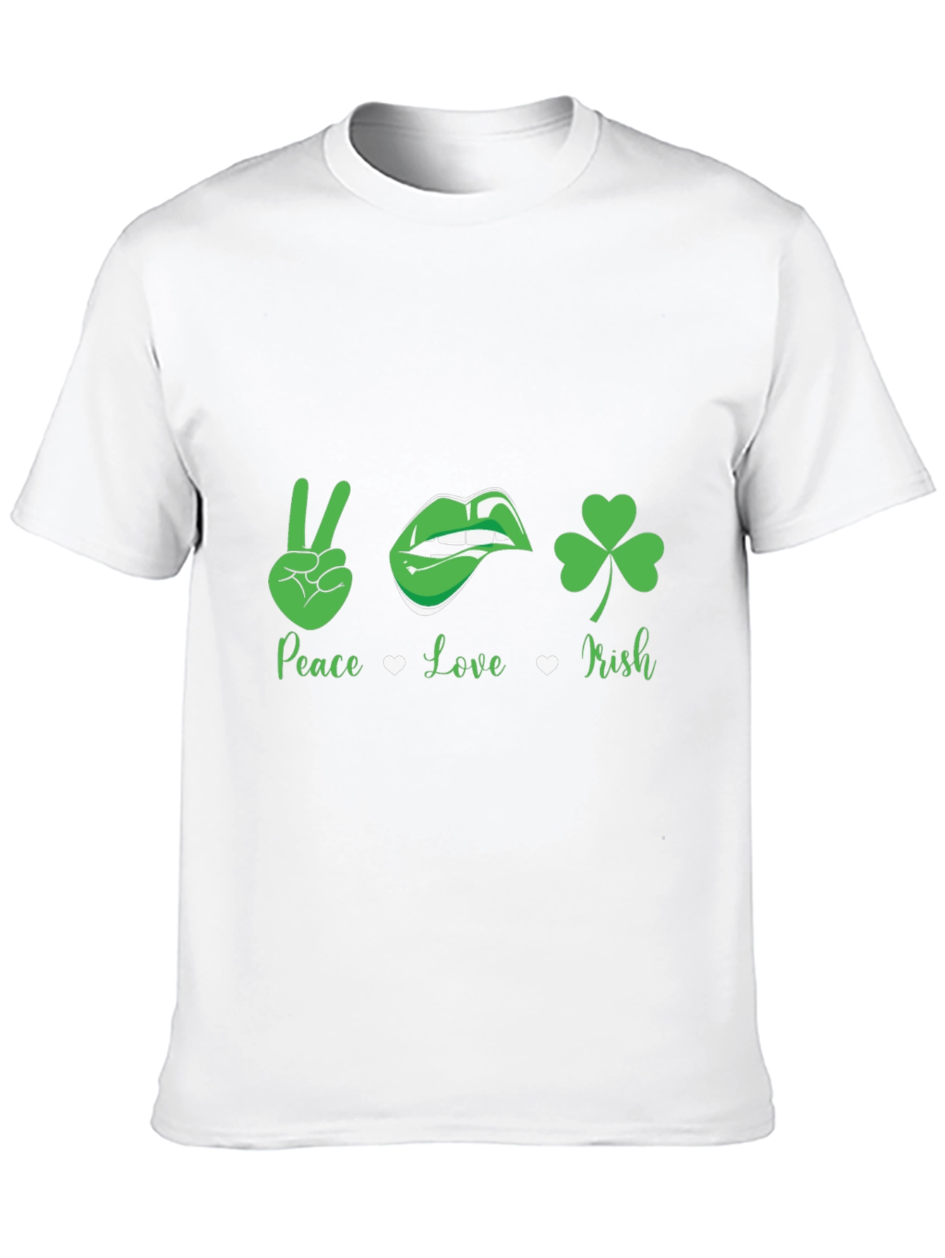 Peace Love Irish St. Patricks Day T-Shirt