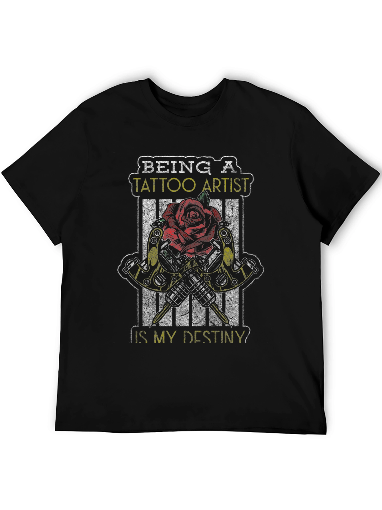 Tattoo Artist Destiny T-Shirt - Black Graphic Tee
