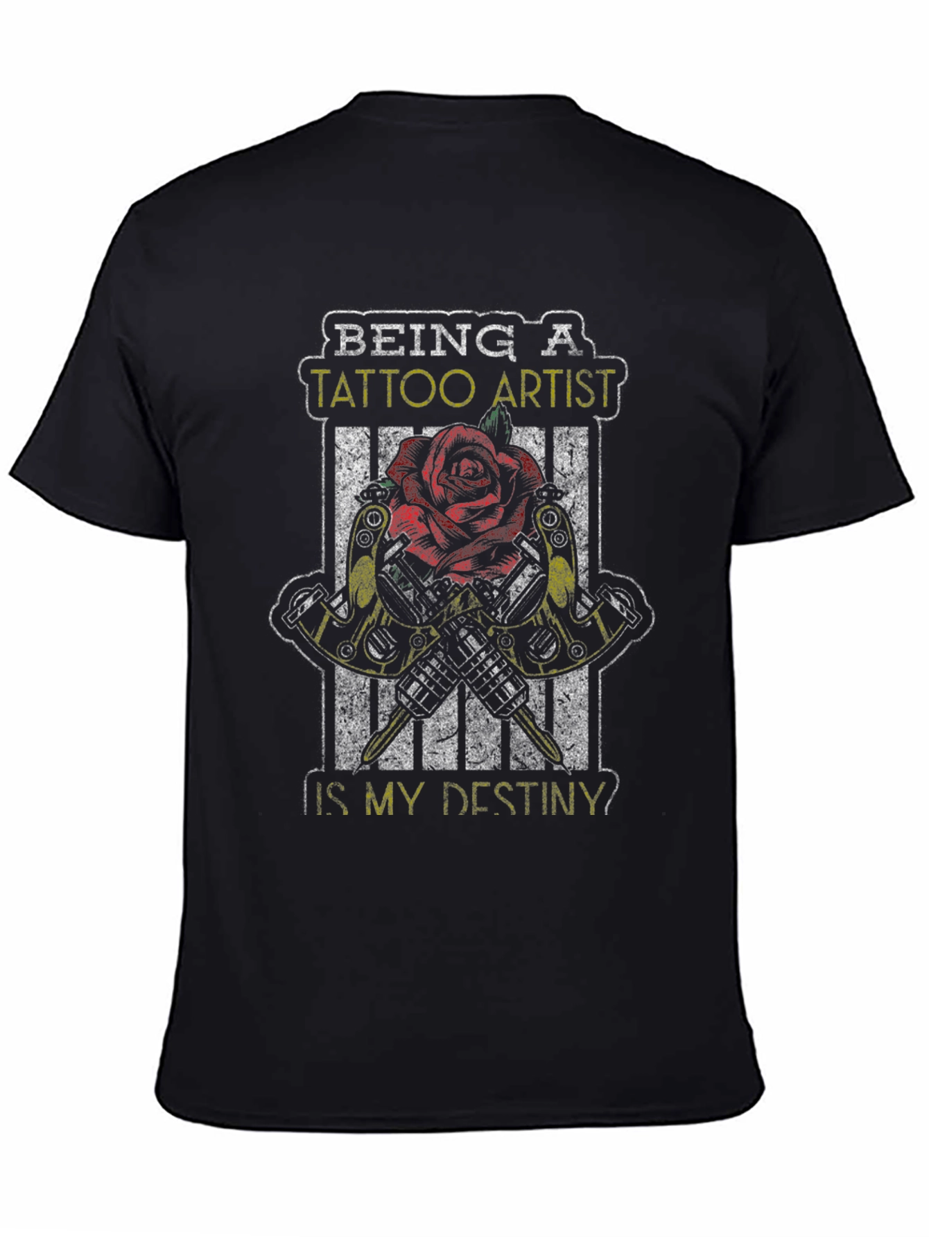 Tattoo Artist Destiny T-Shirt - Black Graphic Tee