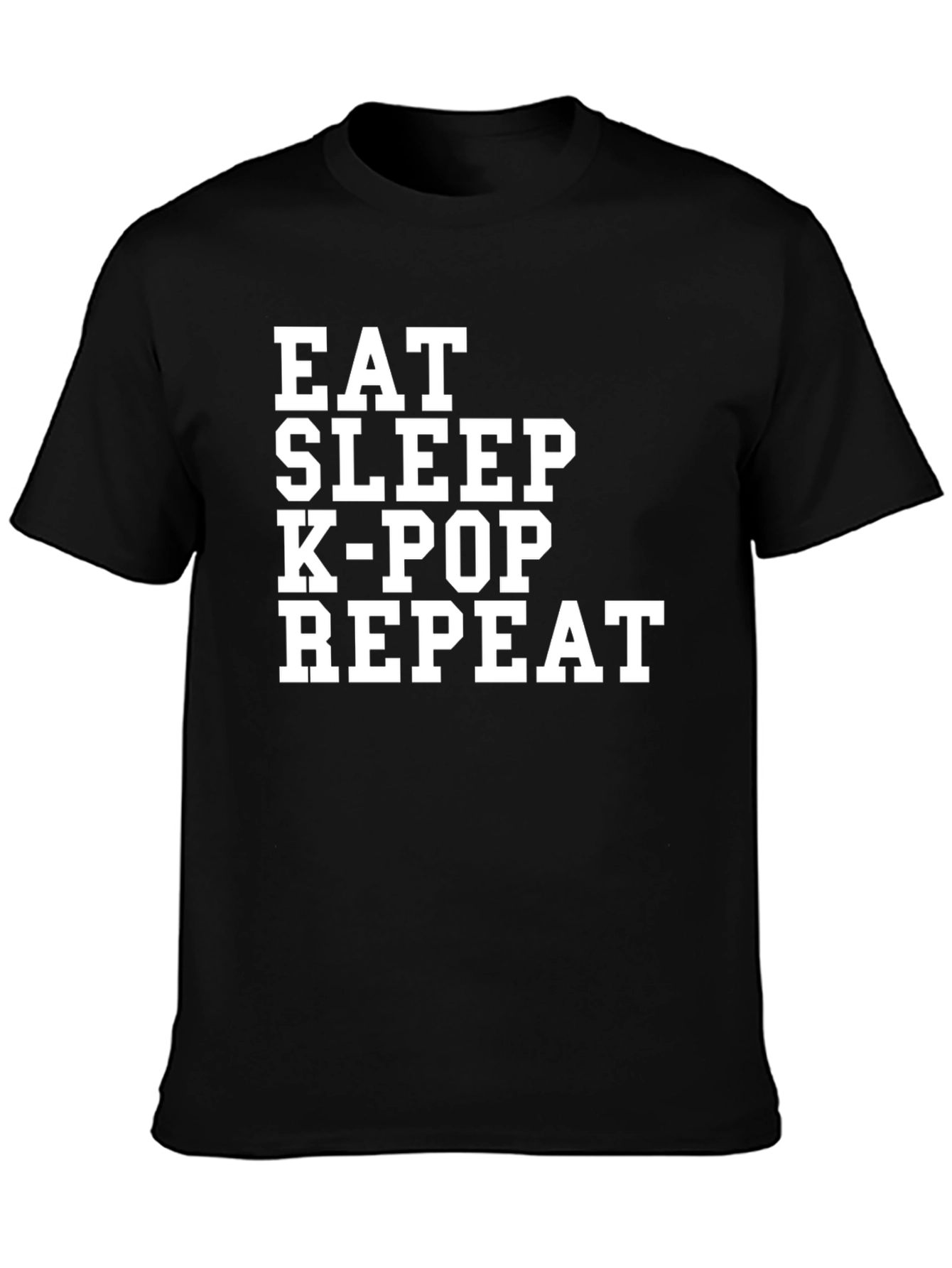 Eat Sleep K-Pop Repeat T-Shirt