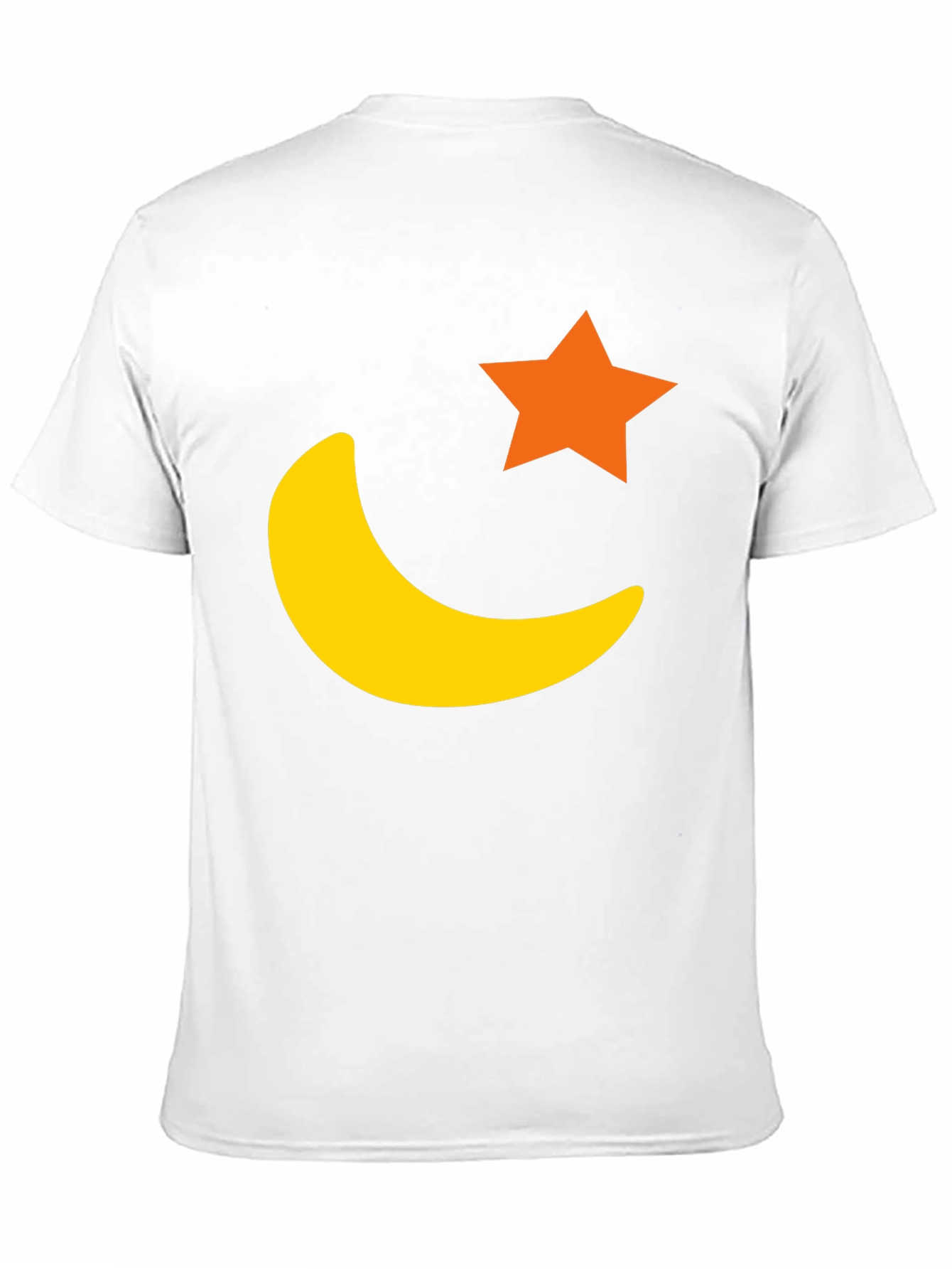 Celestial Star & Moon Black T-Shirt