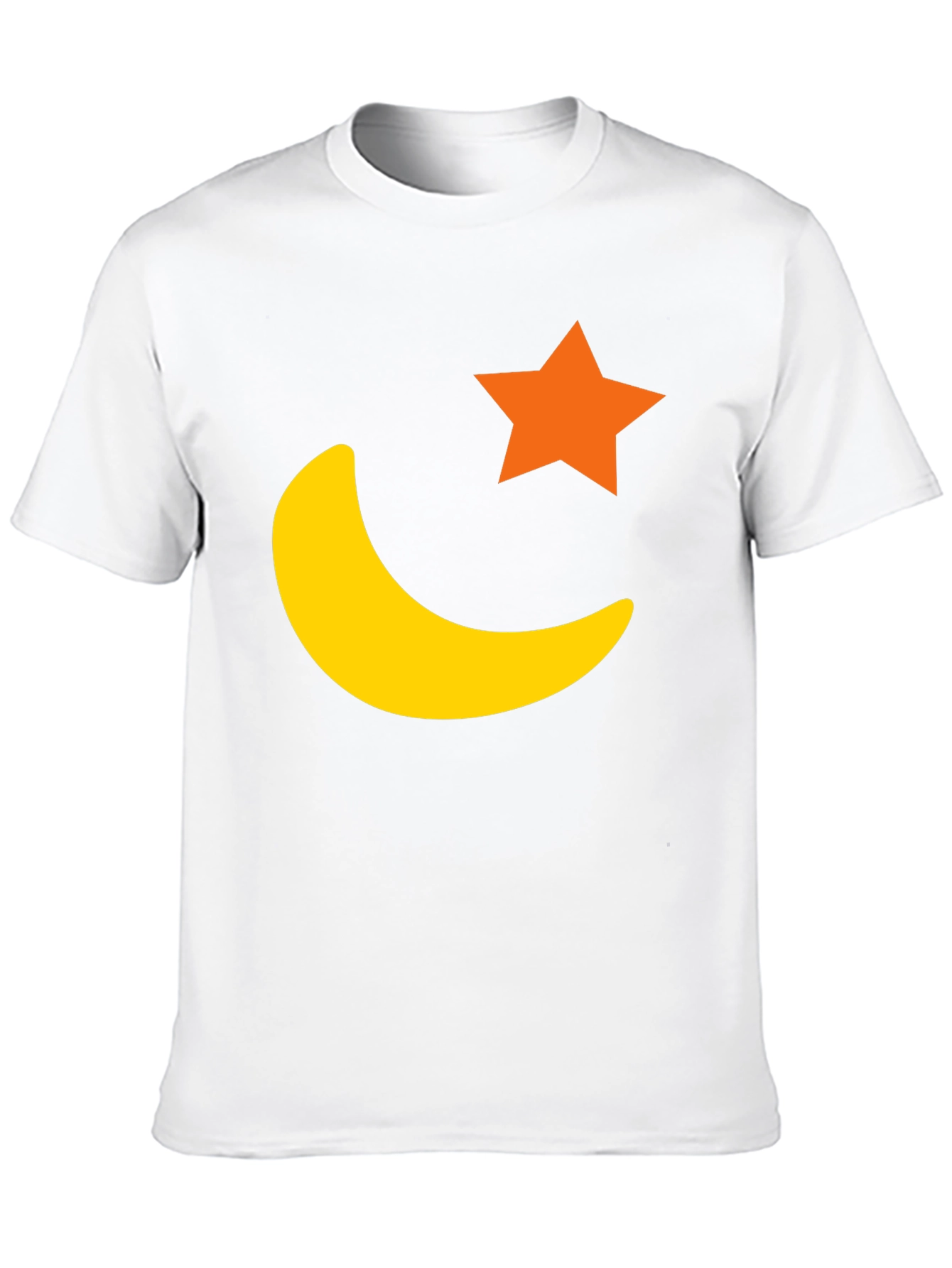 Celestial Star & Moon Black T-Shirt