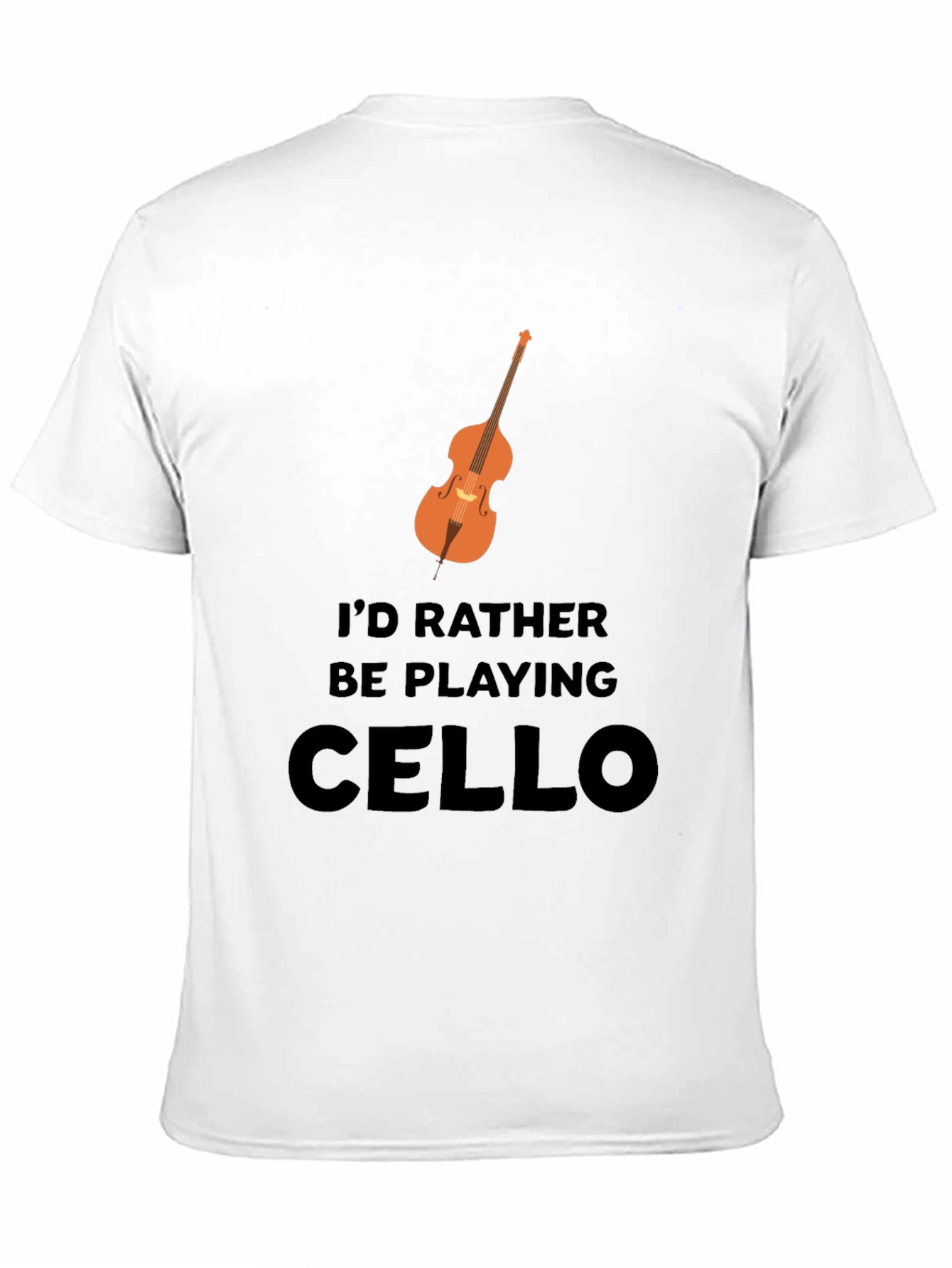 Cello Player T-Shirt - Music Lover Tee
