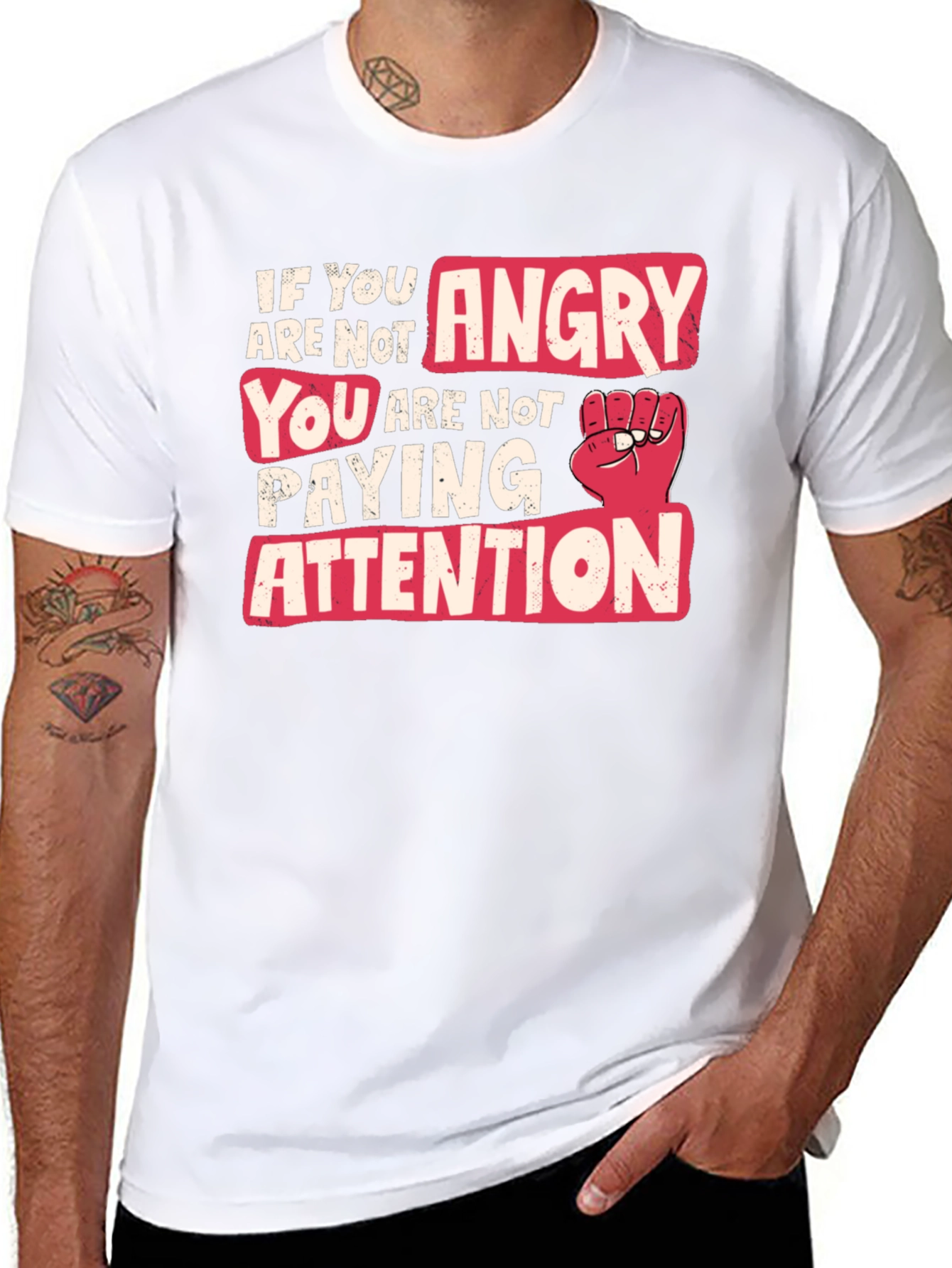 If Youre Not Angry Awareness T-Shirt
