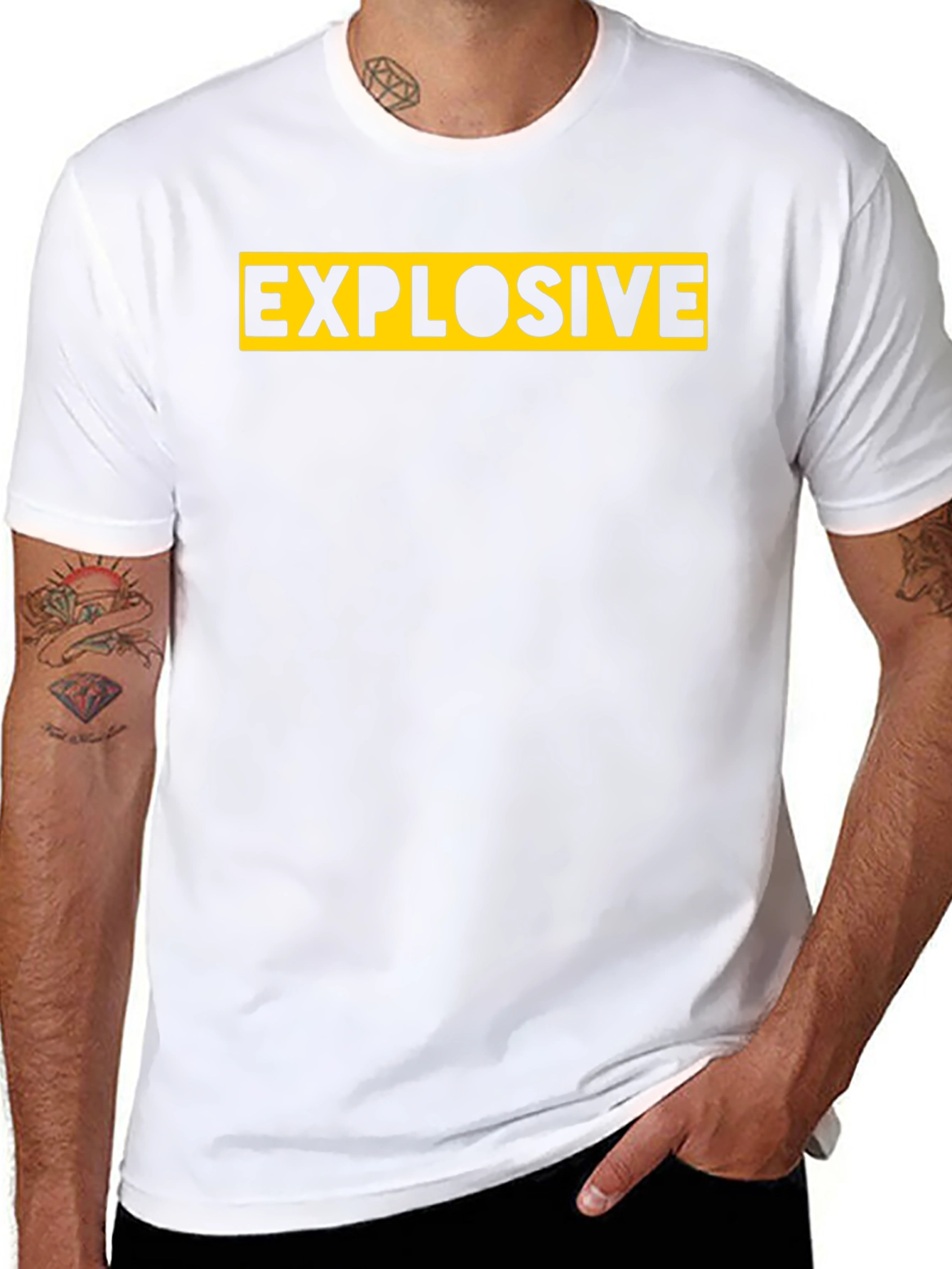 Explosive T-Shirt - Bold Graphic Tee