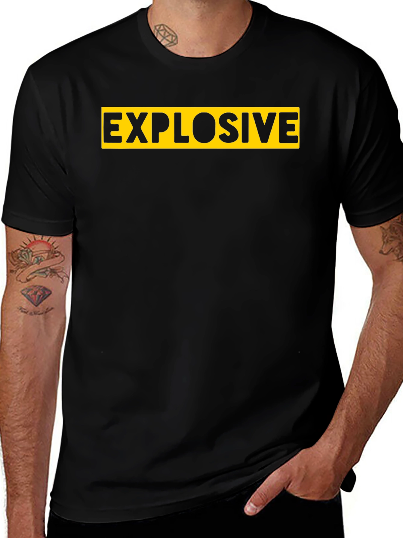 Explosive T-Shirt - Bold Graphic Tee