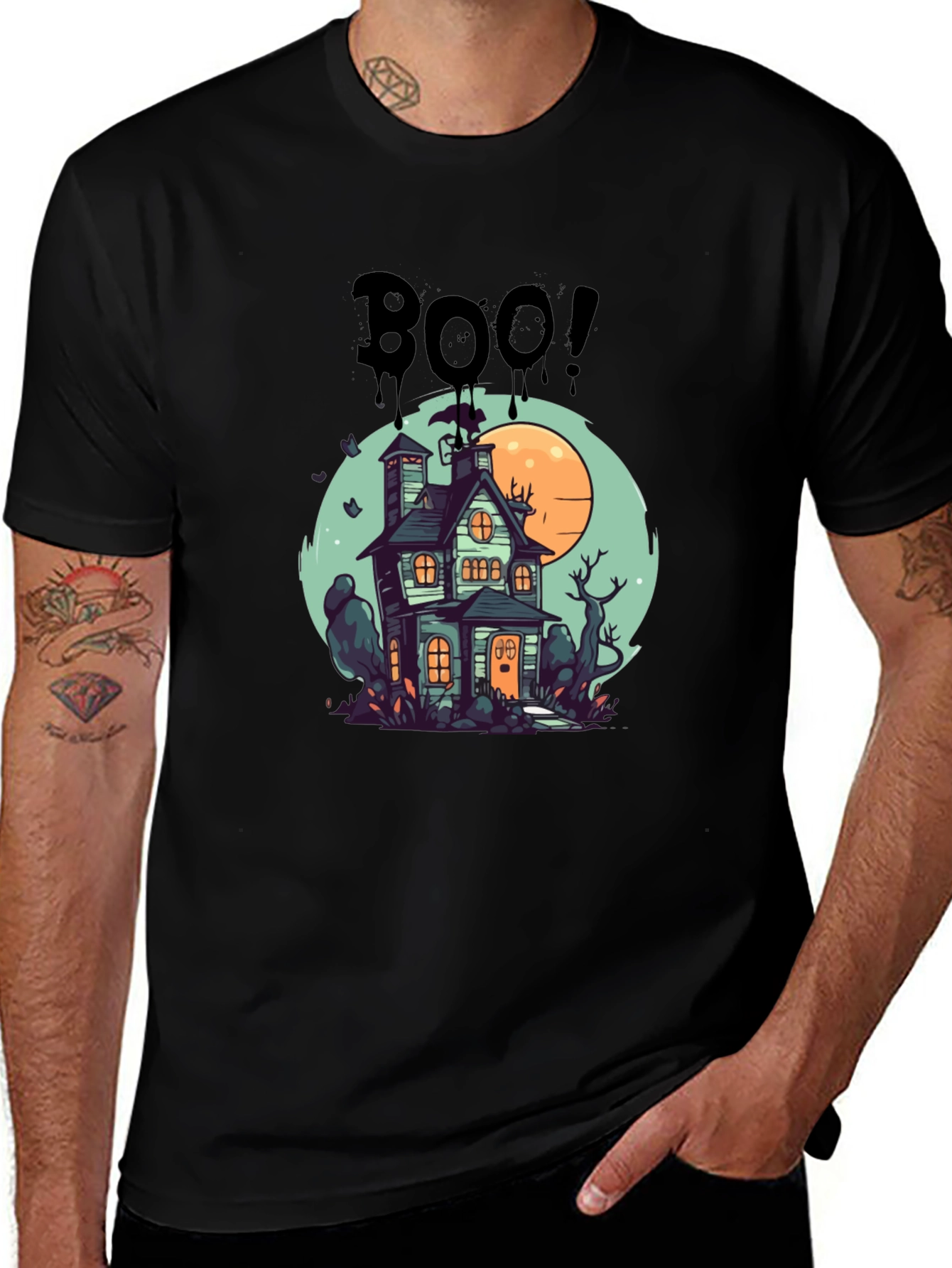 Halloween Boo House T-Shirt