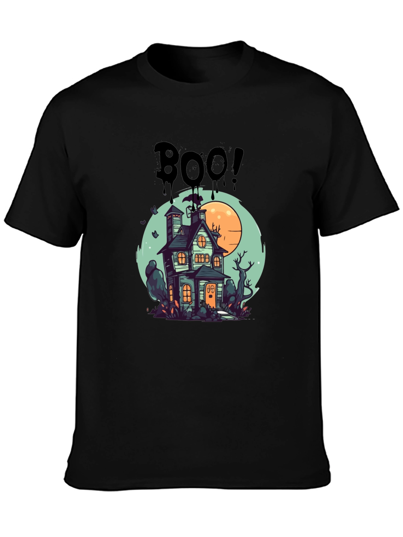 Halloween Boo House T-Shirt