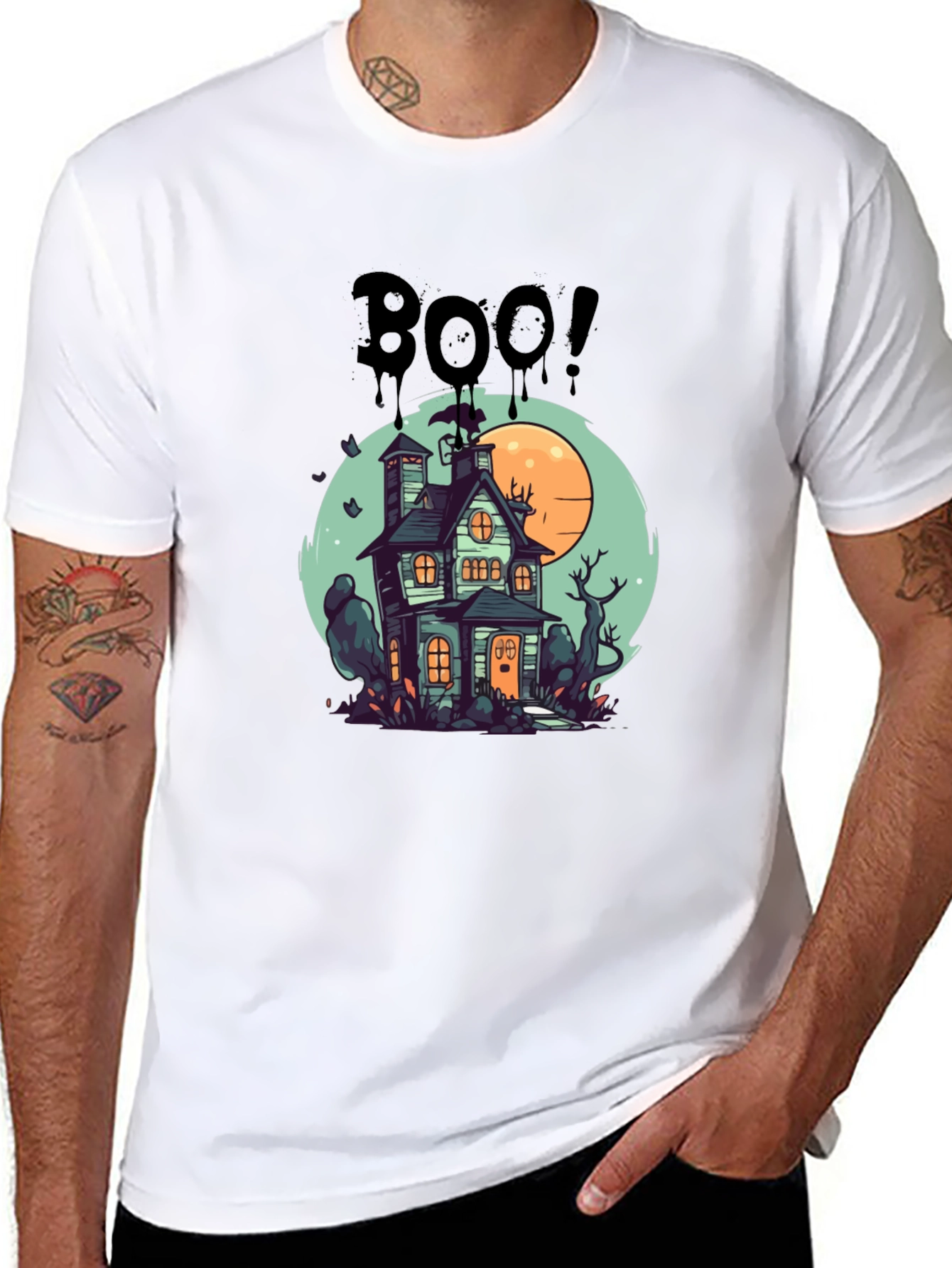 Halloween Boo House T-Shirt