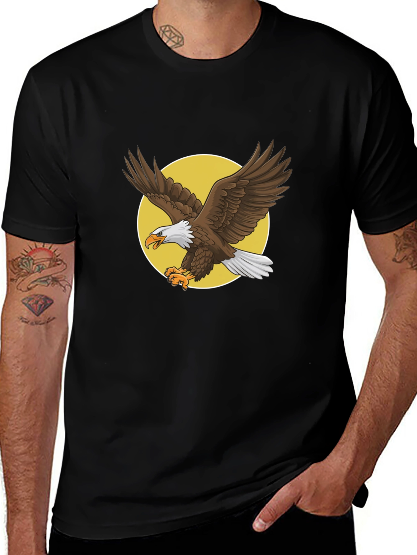 Black Eagle Graphic Tee
