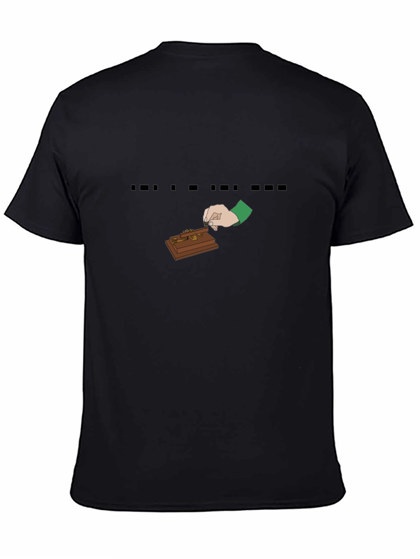 Morse Code T-Shirt - Talk Nerdy To Me