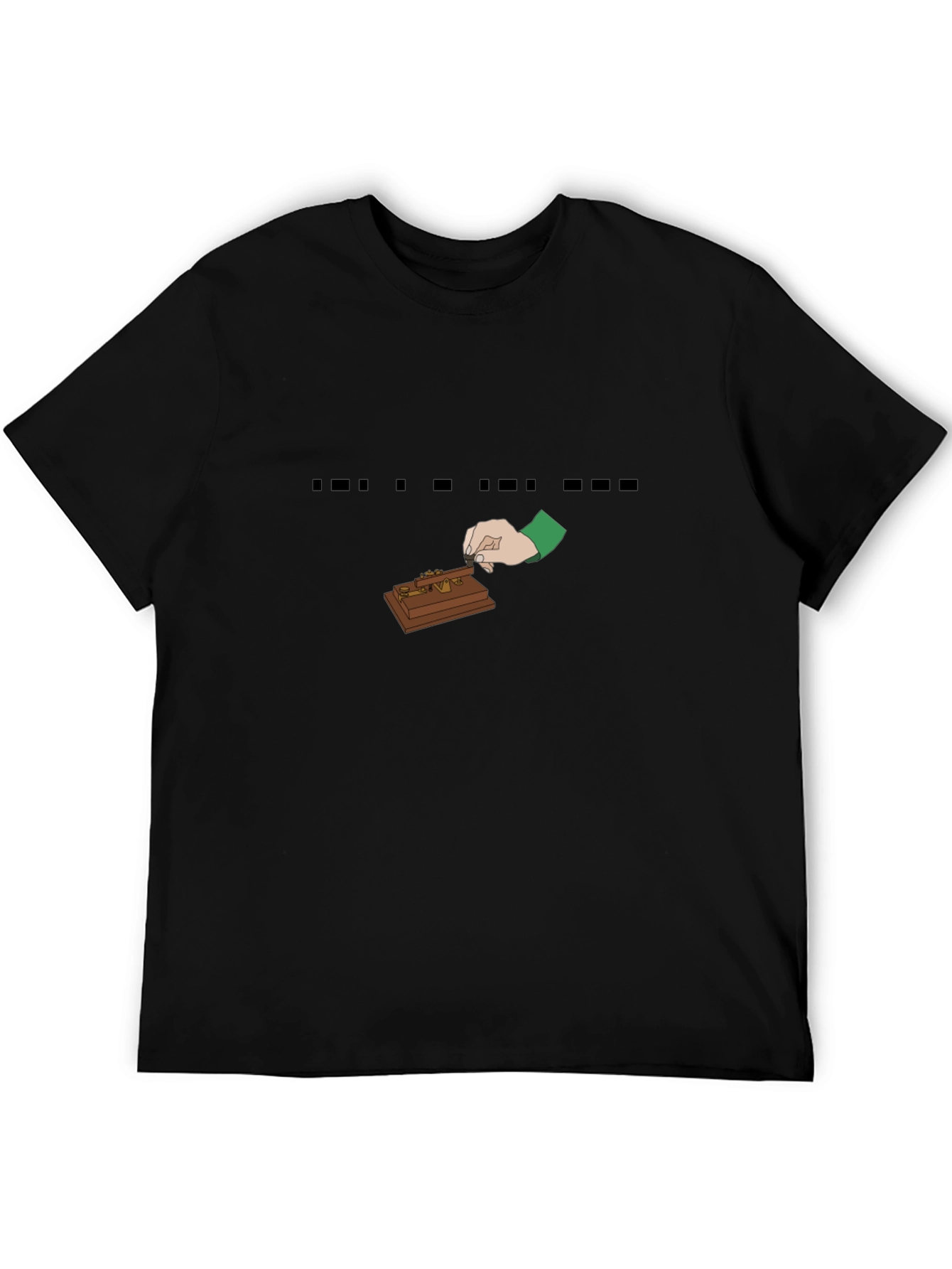 Morse Code T-Shirt - Talk Nerdy To Me