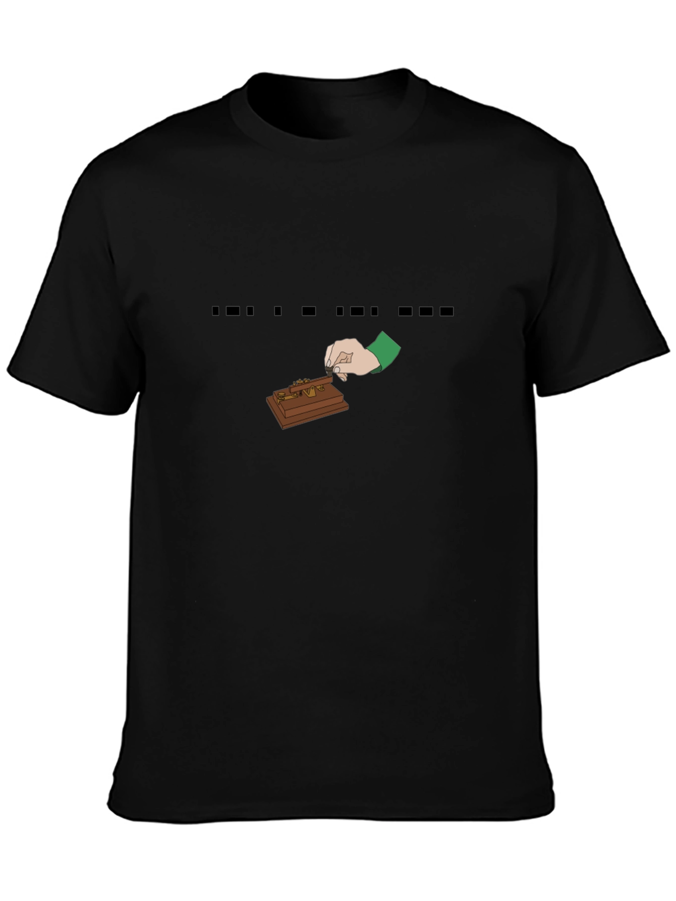 Morse Code T-Shirt - Talk Nerdy To Me