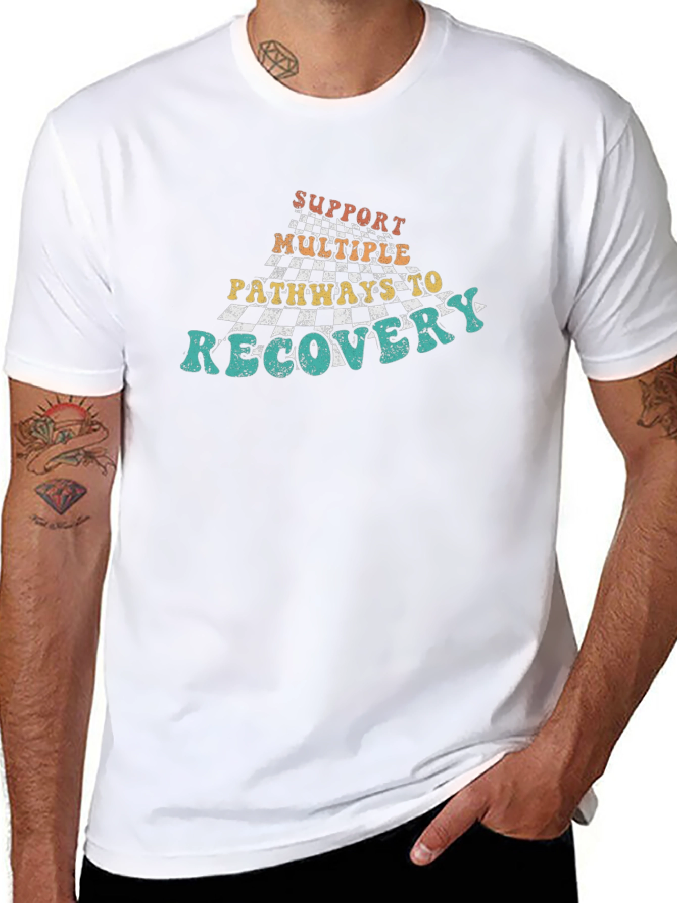 Support Multiple Pathways to Recovery Tee