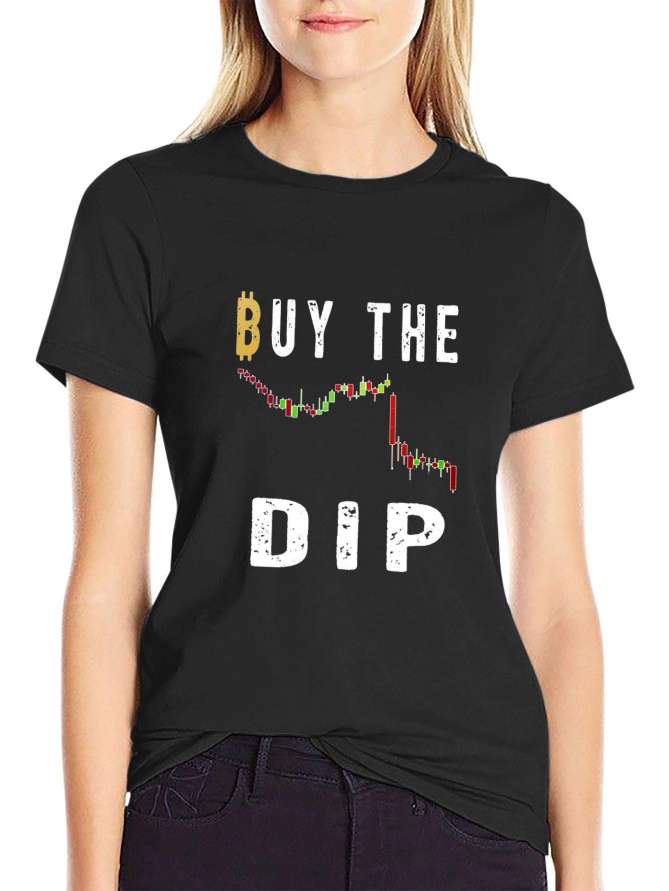 Buy The Dip Bitcoin Crypto T-Shirt