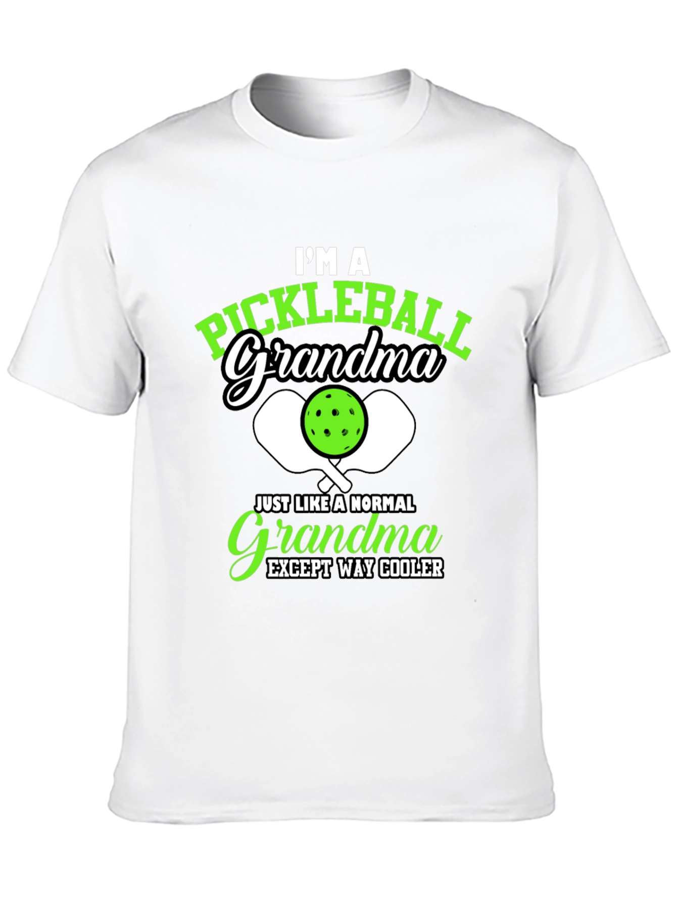 Pickleball Grandma Graphic T-Shirt