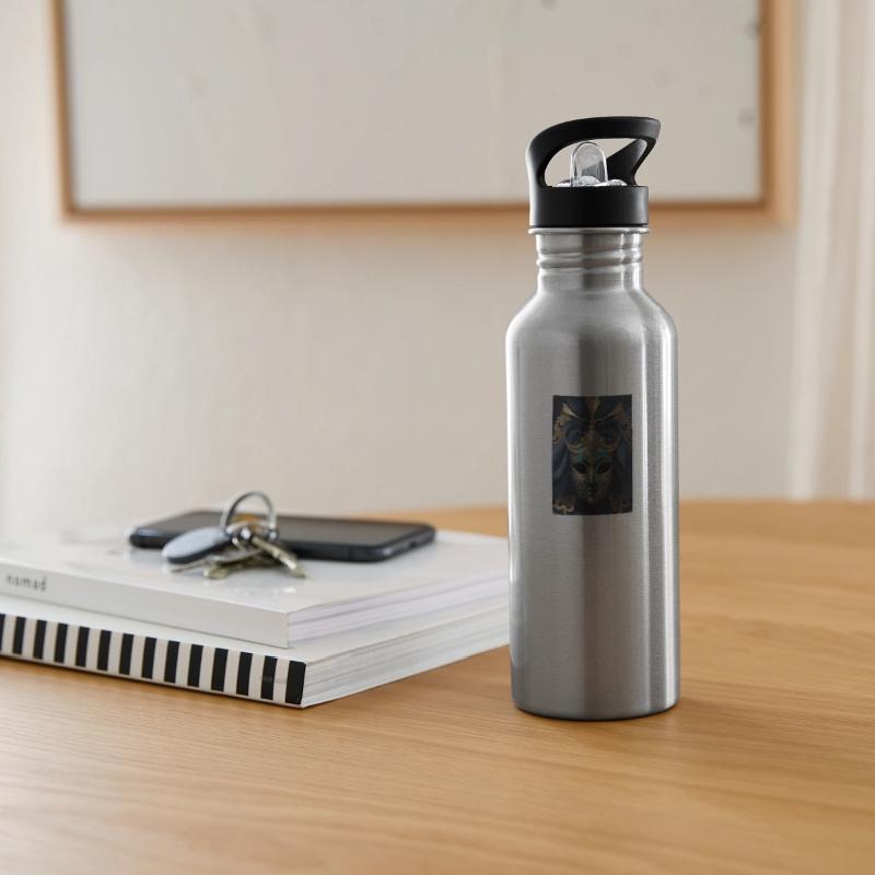 Un masque de carnaval vénitien entouré de mysterio