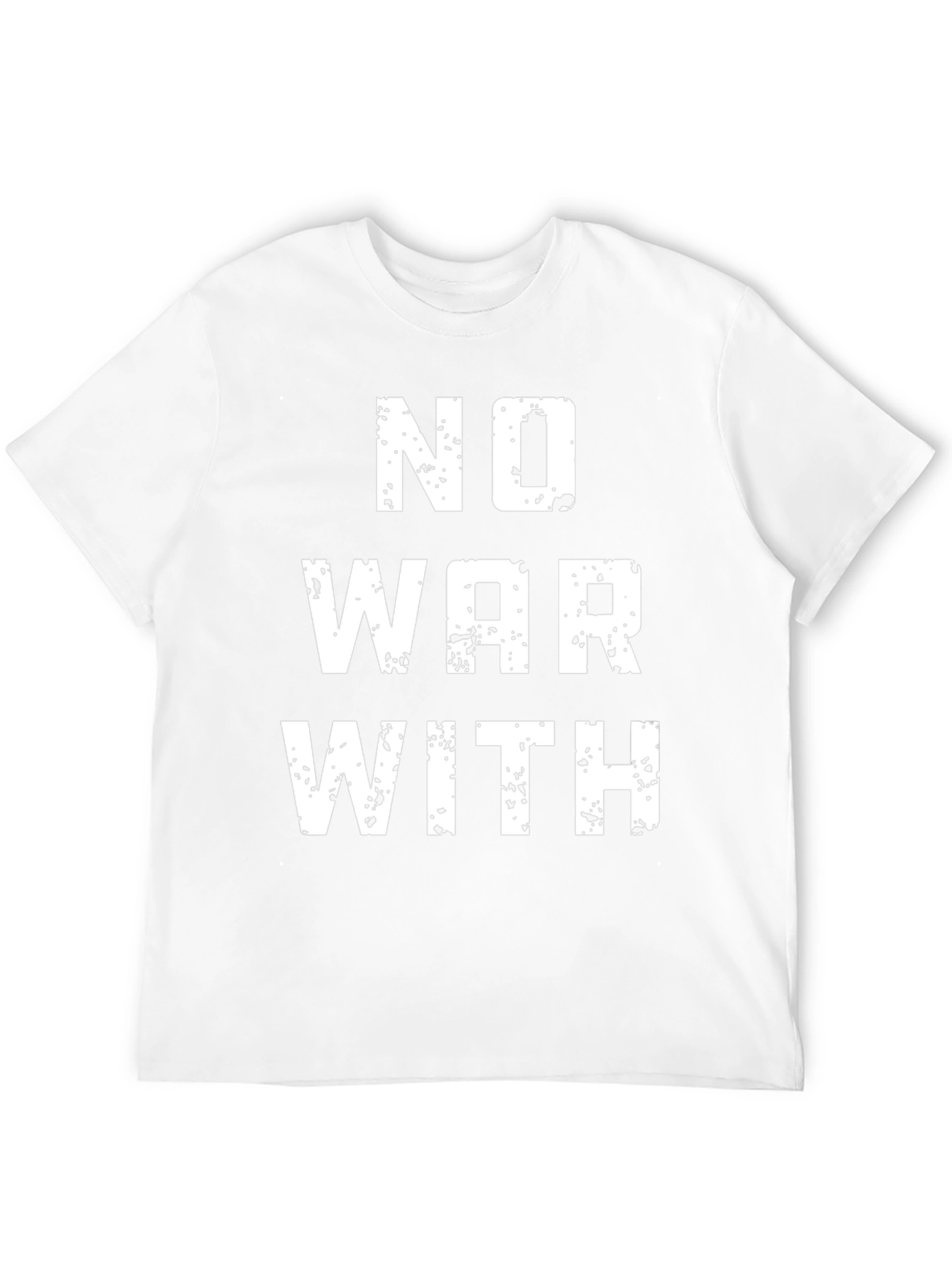 No War With T-Shirt - Black Graphic Tee