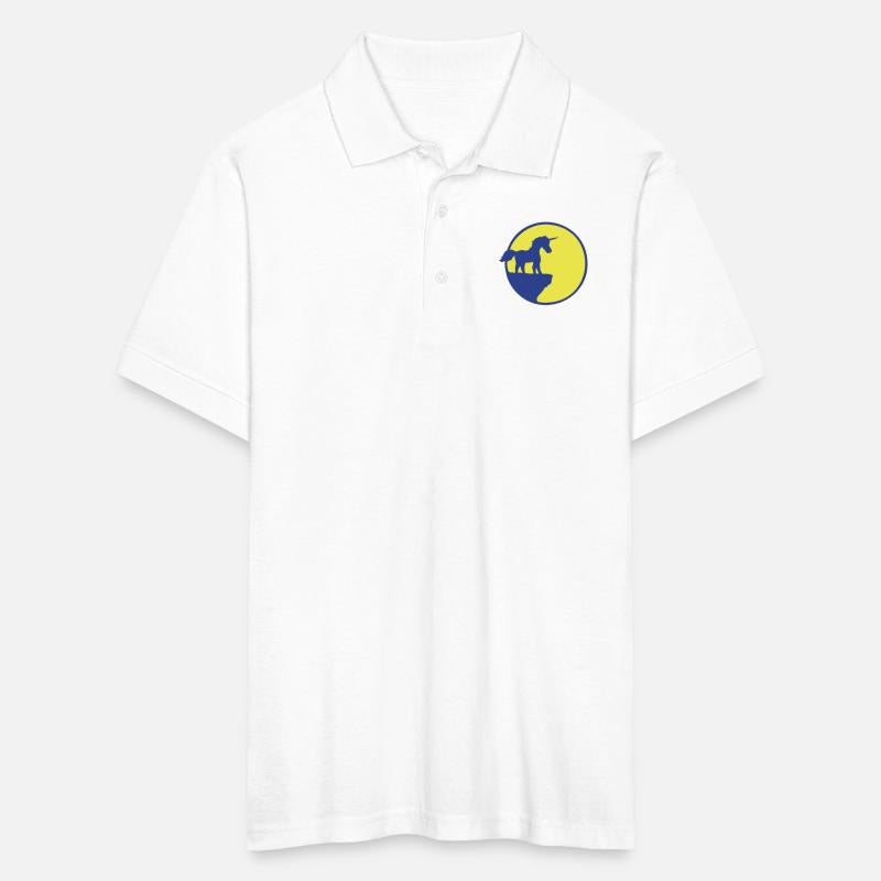 Unicorn Cliff Moon Mountain Night Sweet Silhouette